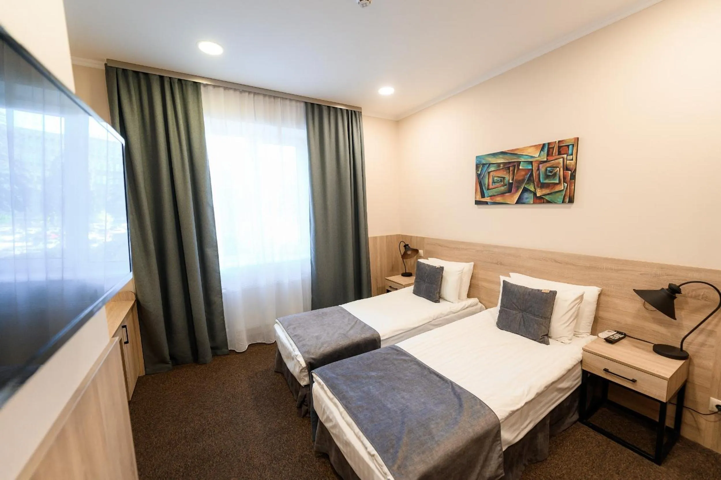 Photo of the whole room, Bed in Nota Bene Loft