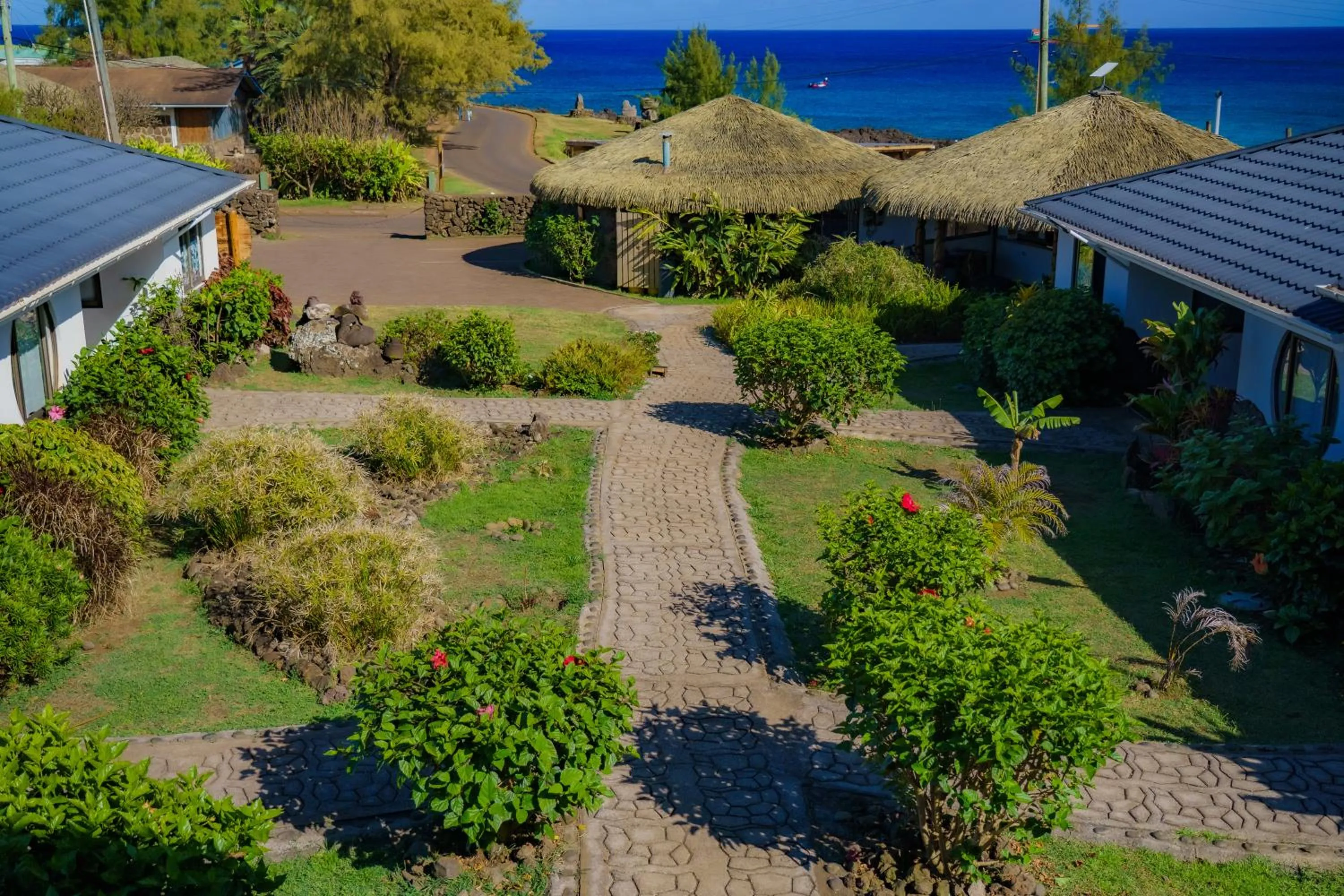 Garden view in Matariki Sunset Apart Hotel