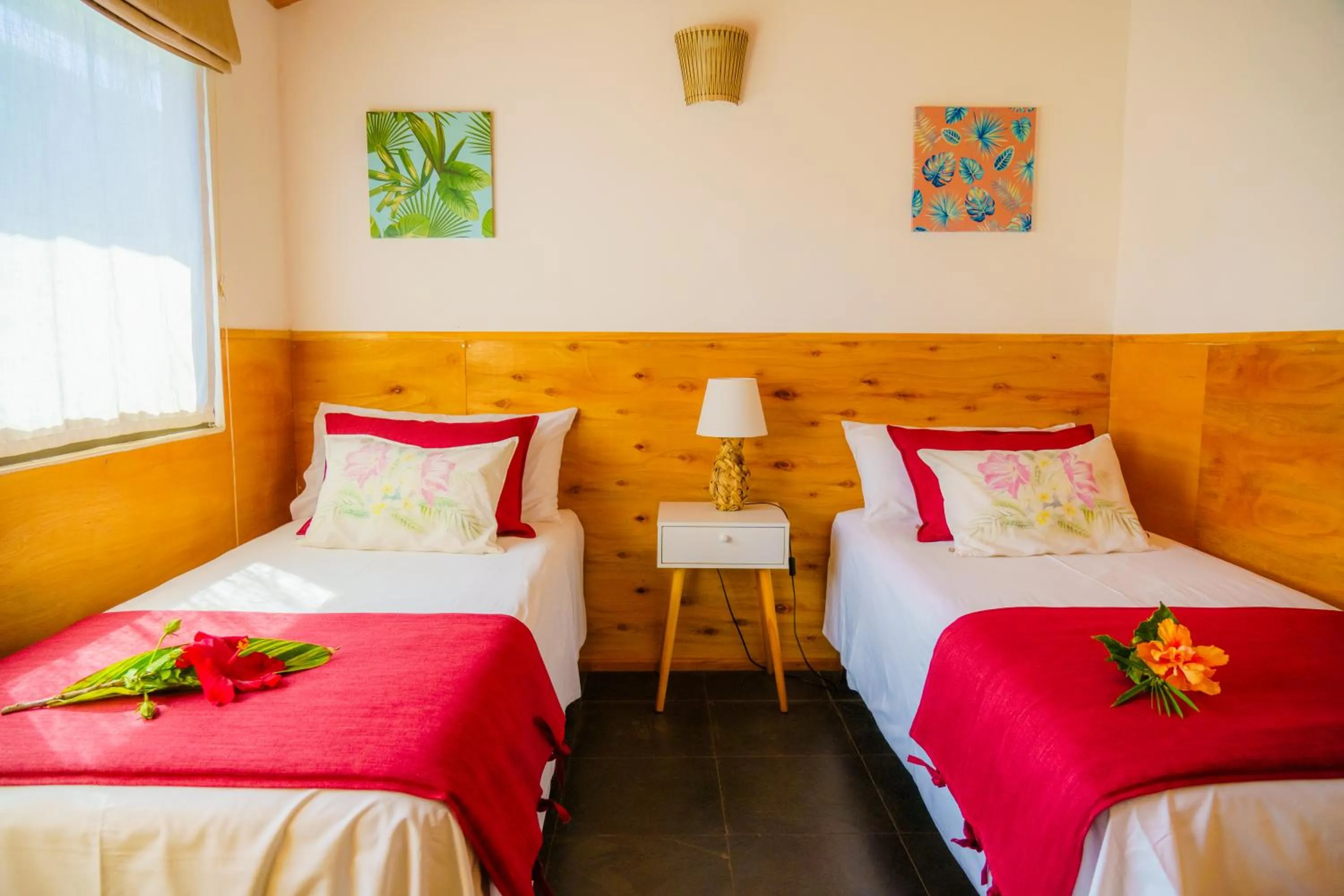 Bed in Matariki Sunset Apart Hotel