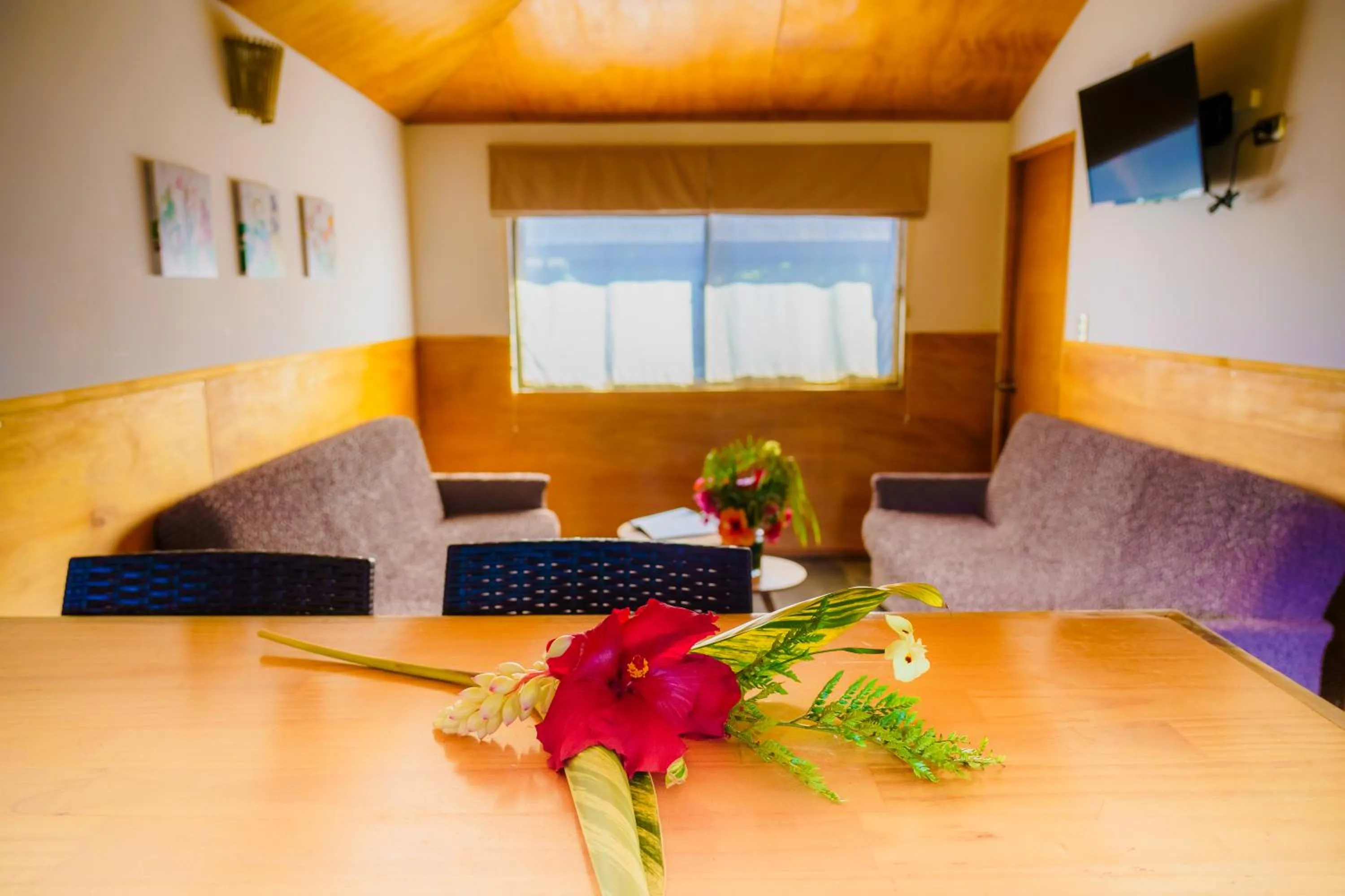 Living room in Matariki Sunset Apart Hotel