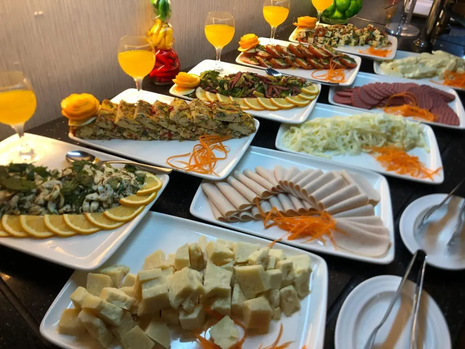 Breakfast in Grand Hotel & Convention Center Karaman Breakfast in Grand Hotel & Convention Center Karaman