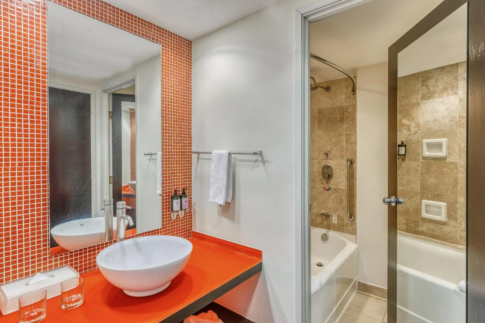 Bathroom in Fiesta Inn Centro Historico