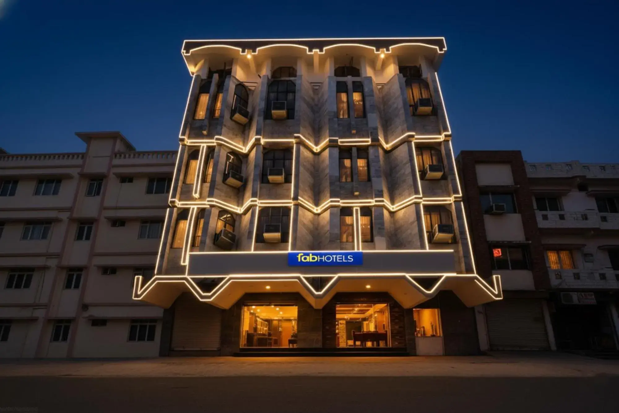 Property building in FabHotel New Shanti Property building in FabHotel New Shanti