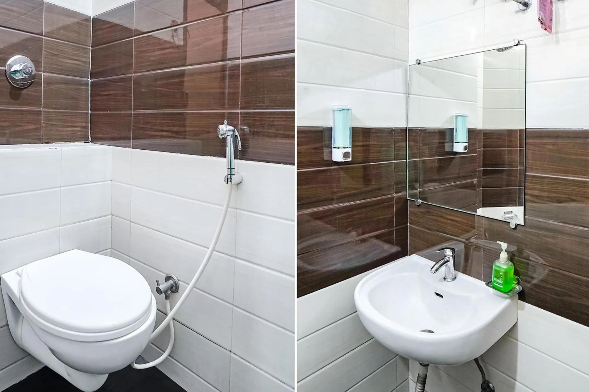 Toilet in FabHotel New Shanti