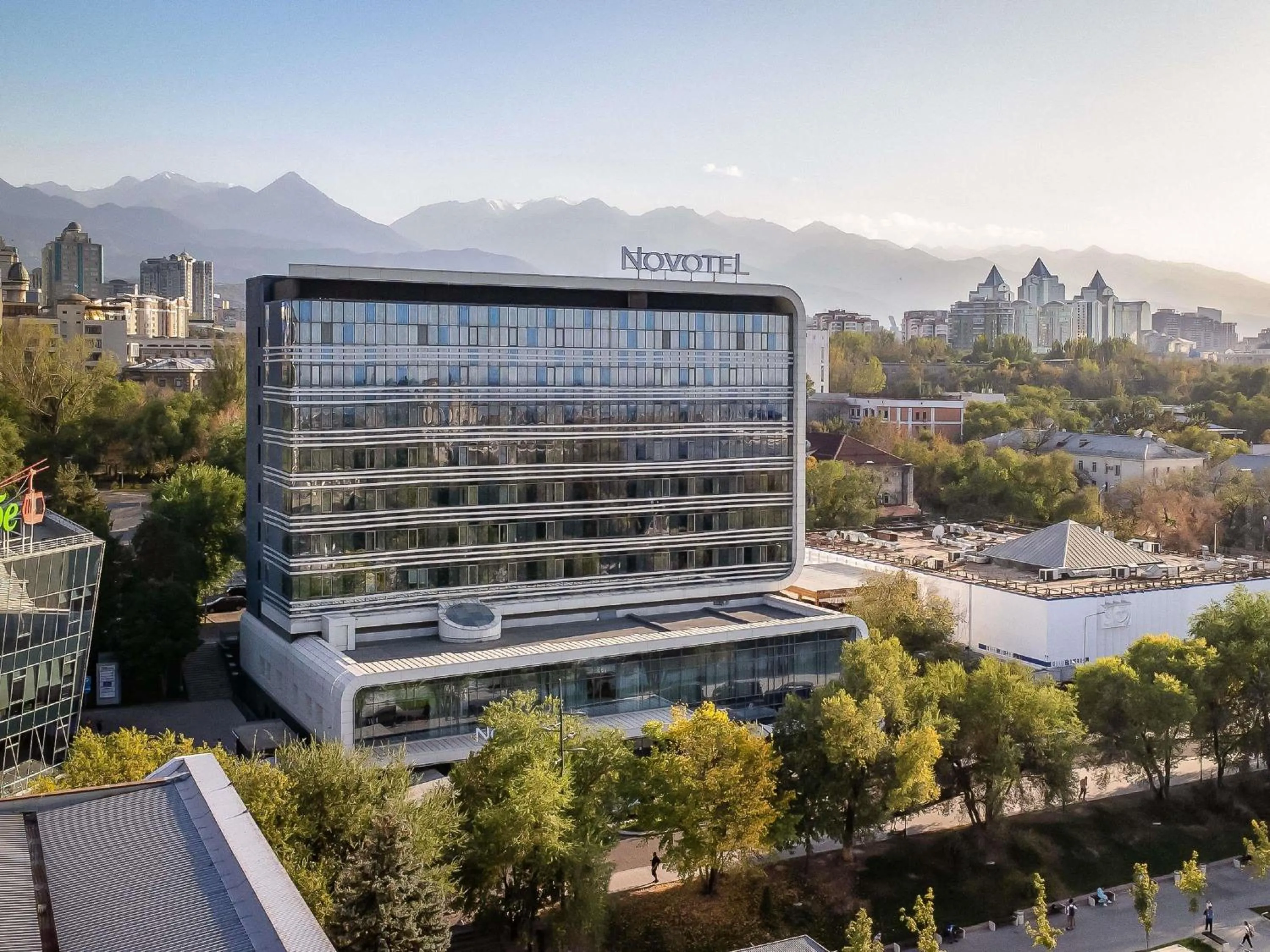Property building in Novotel Almaty City Center