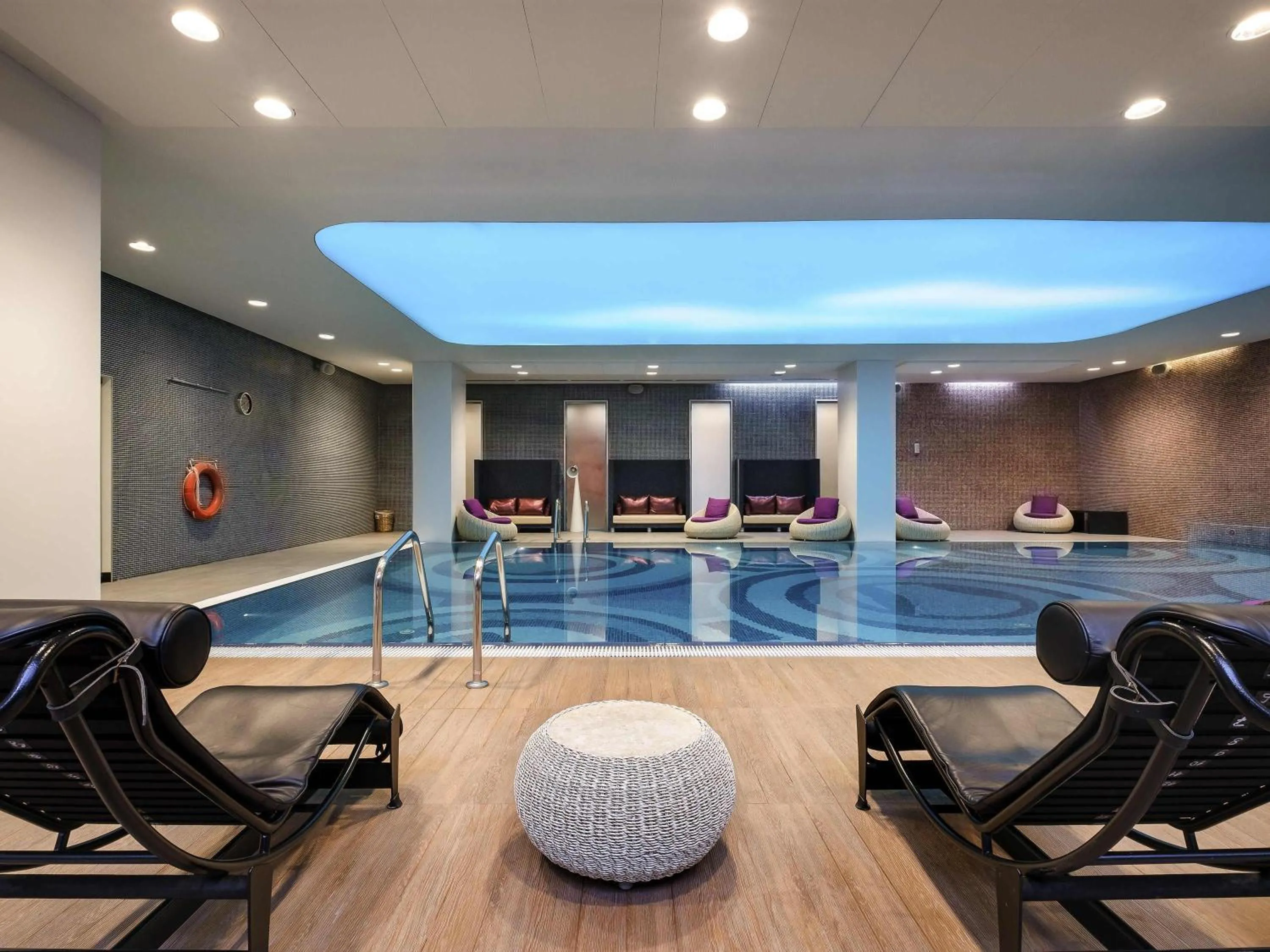 Pool view in Novotel Almaty City Center