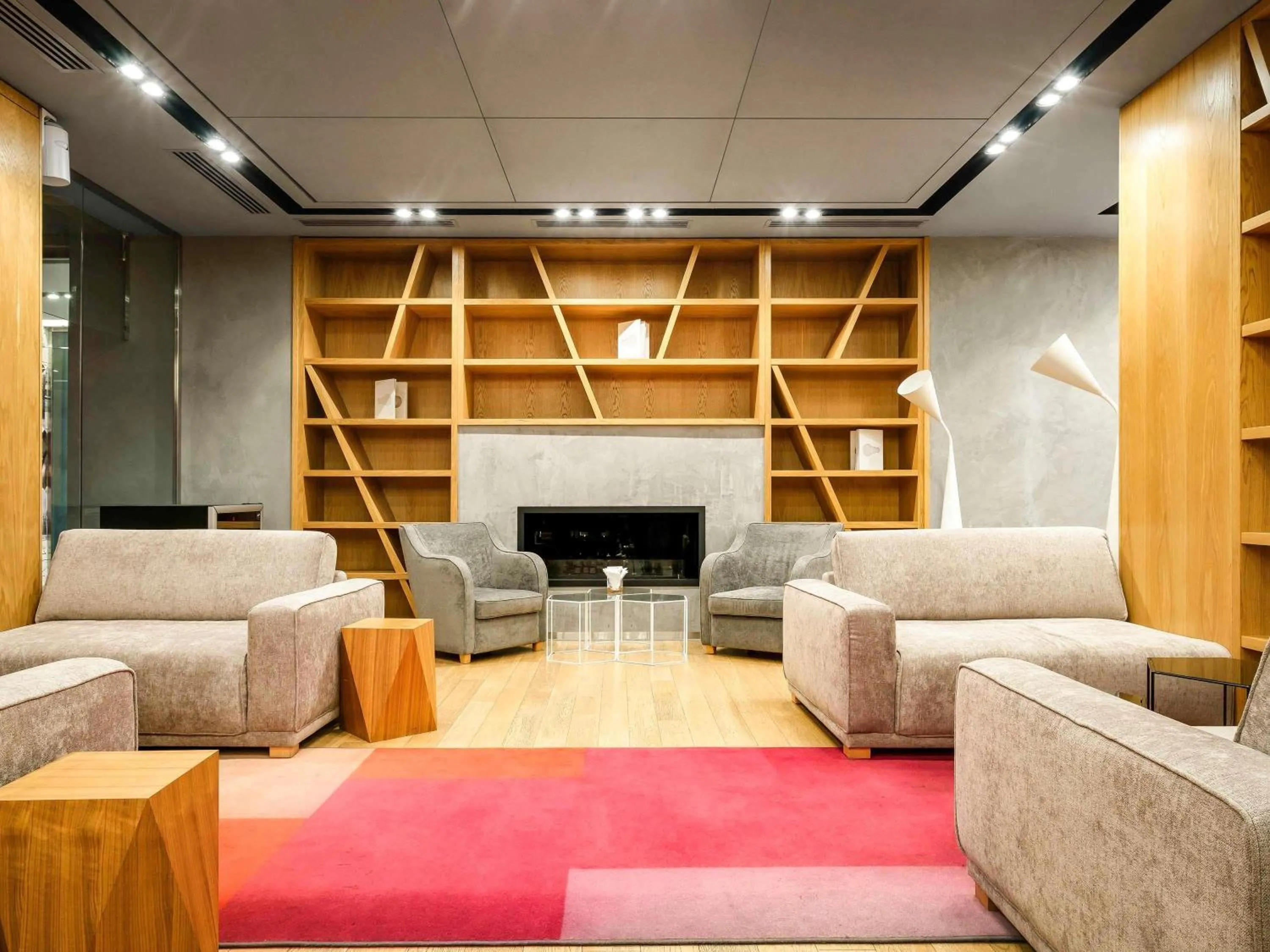 Lounge or bar in Novotel Almaty City Center