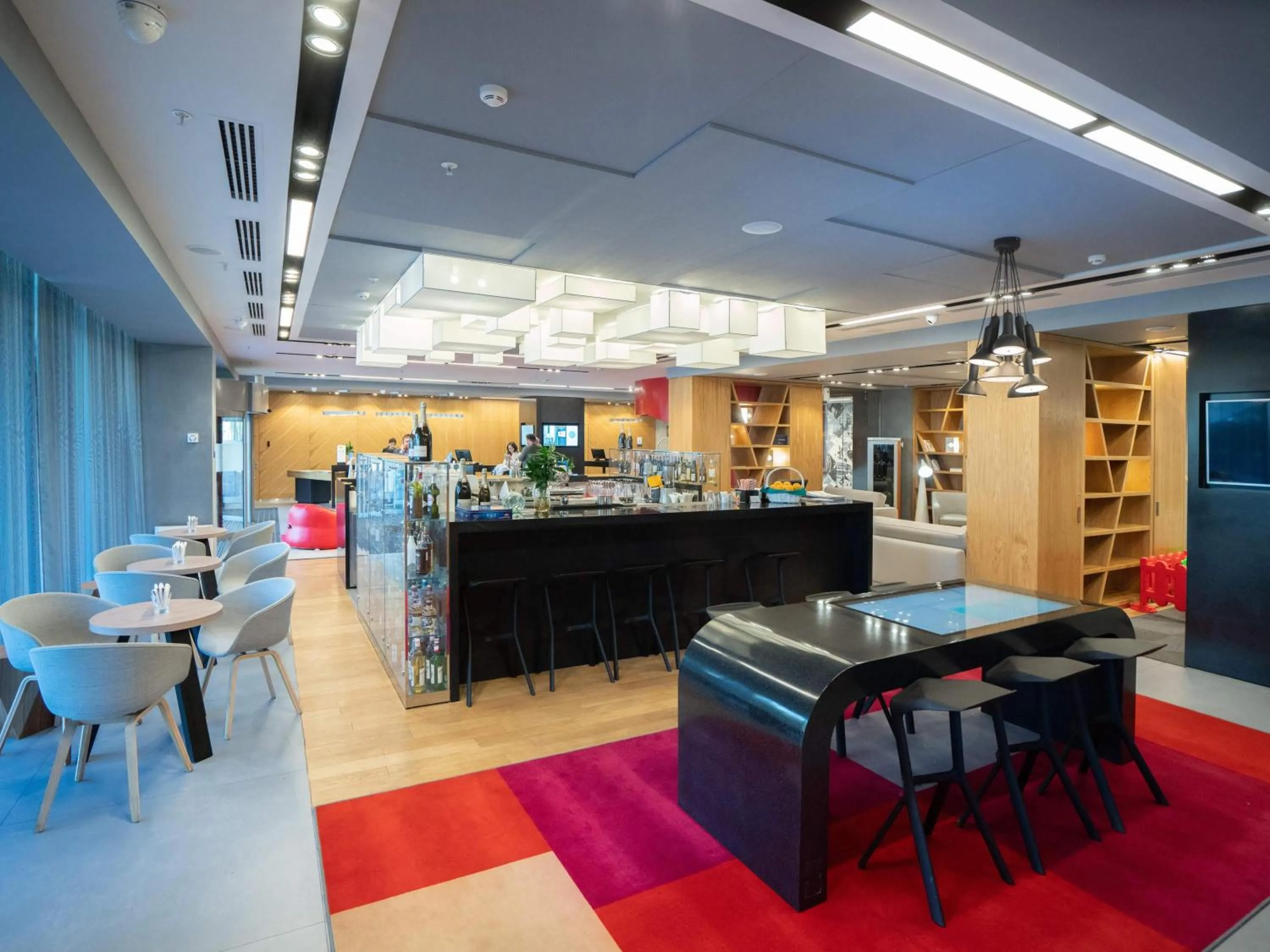 Lounge or bar in Novotel Almaty City Center