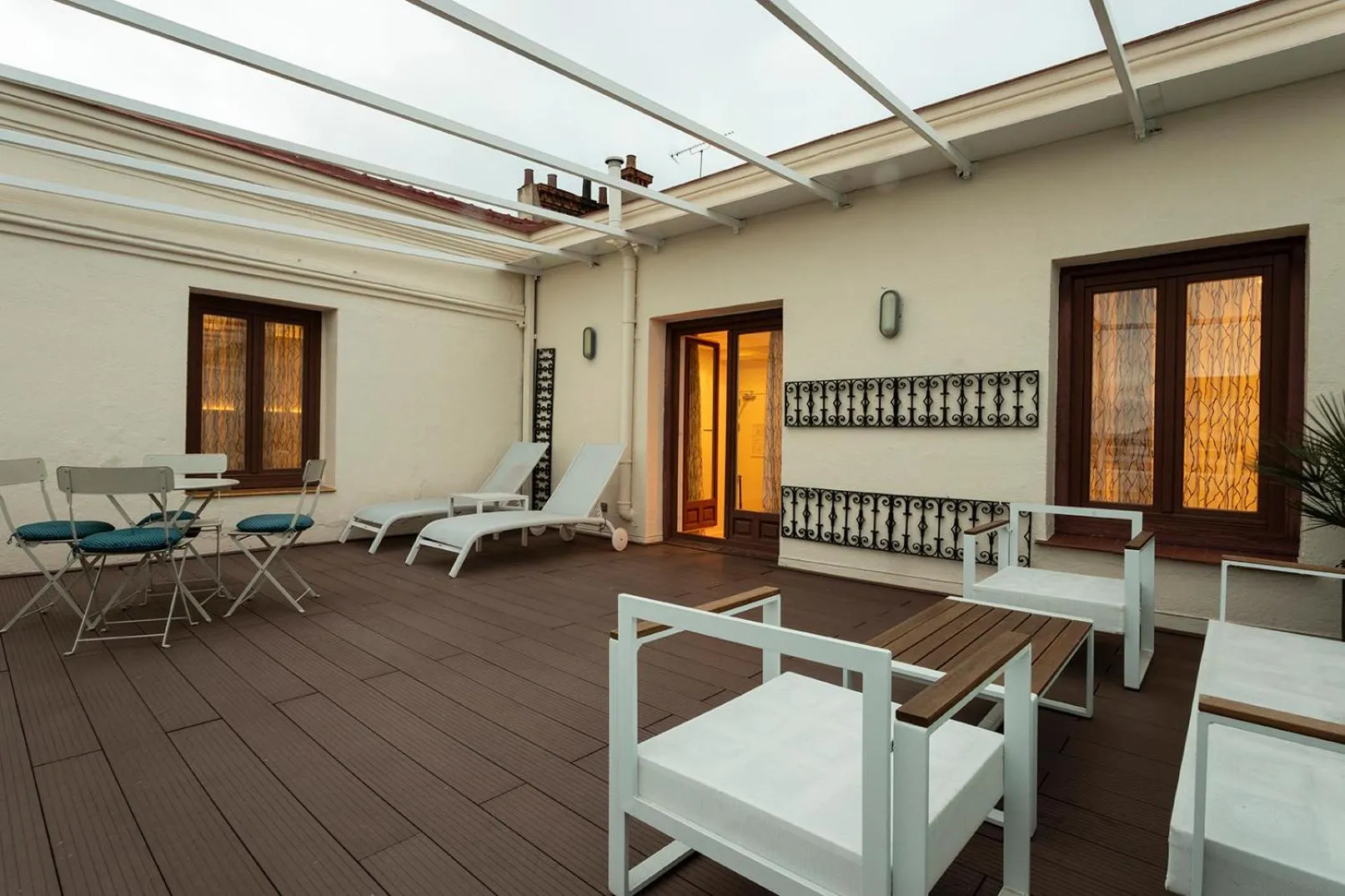 Balcony/Terrace in Petit Palace Lealtad Plaza