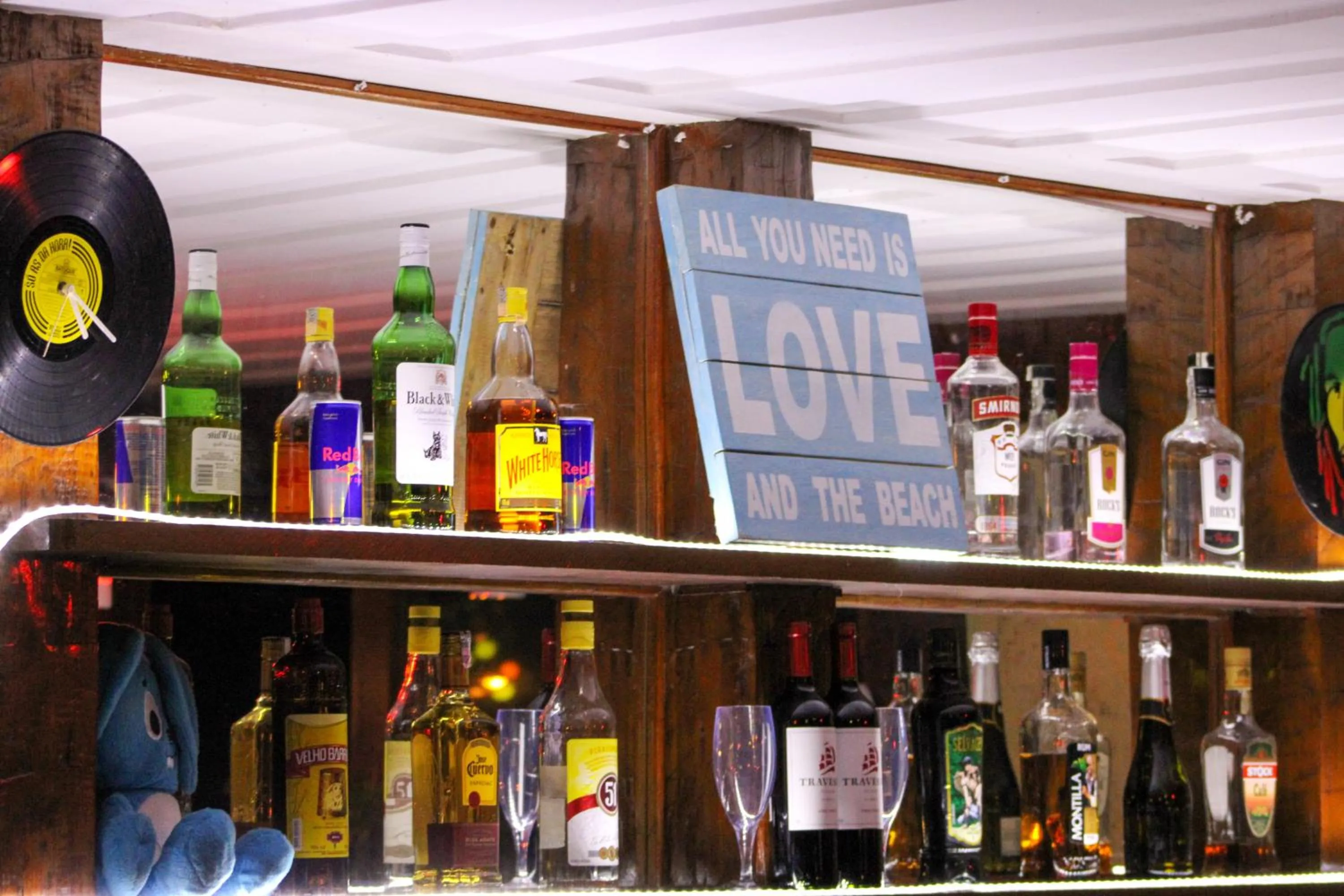 Lounge or bar in The Eco Palace Hostel