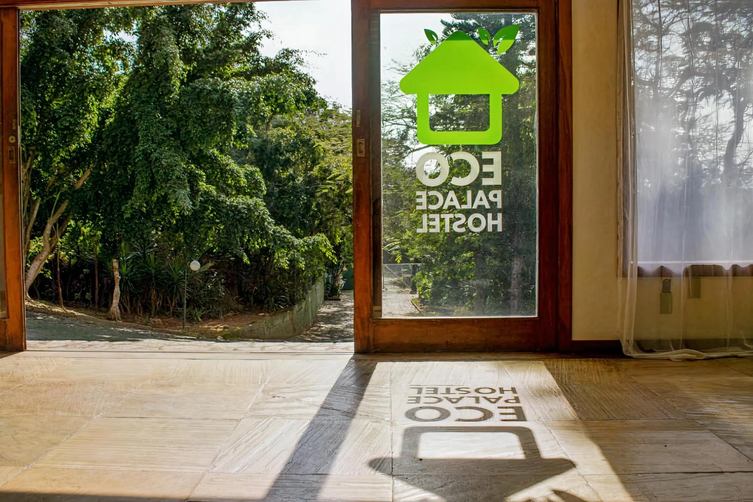 Property logo or sign in The Eco Palace Hostel