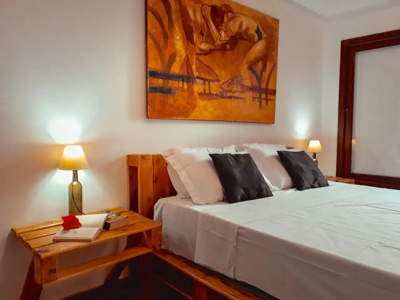 Double Room with Garden View in The Eco Palace Hostel Double Room with Garden View in The Eco Palace Hostel