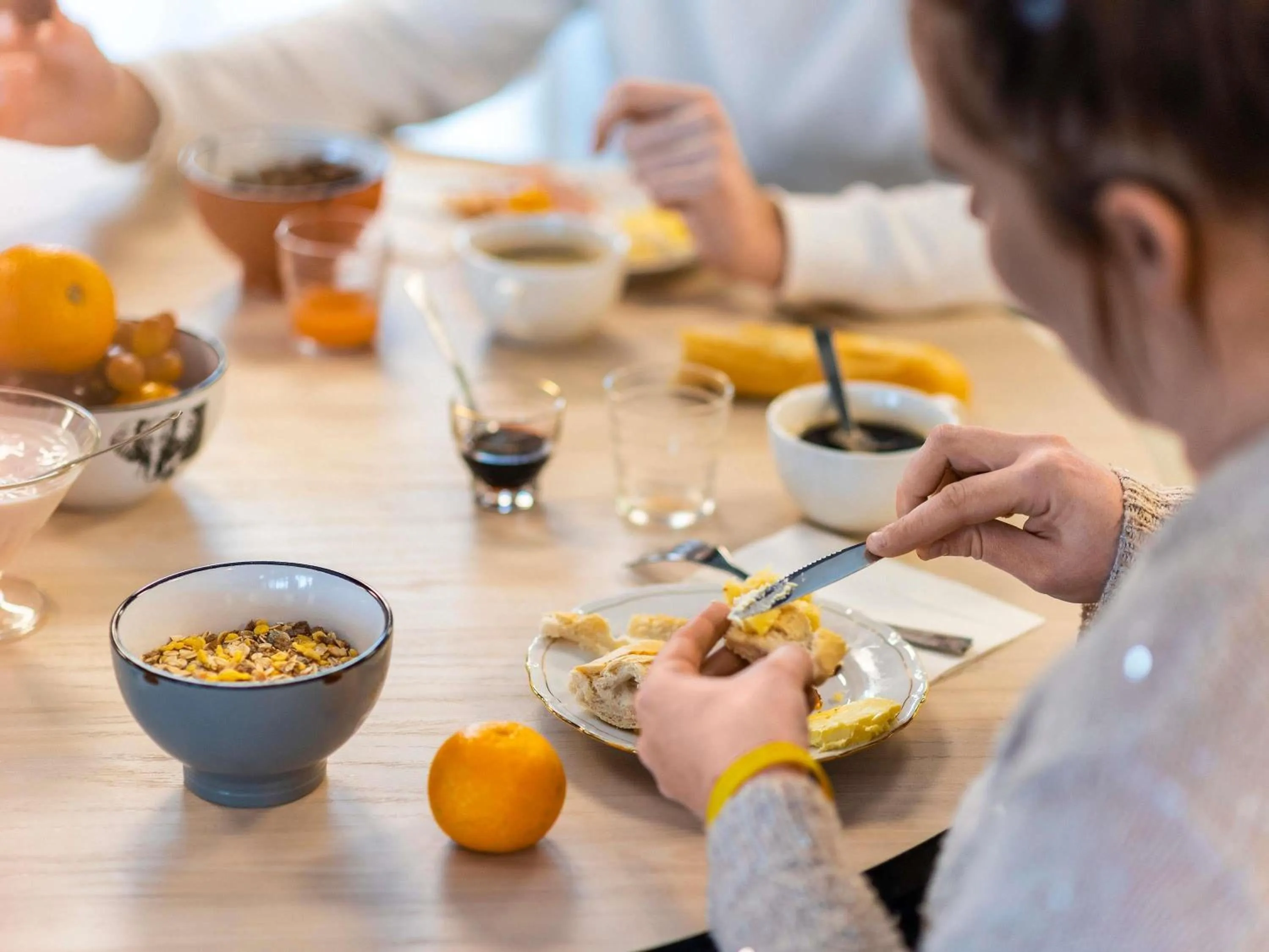 Breakfast in Greet hotel Bourg-en-Bresse Sud Montagnat