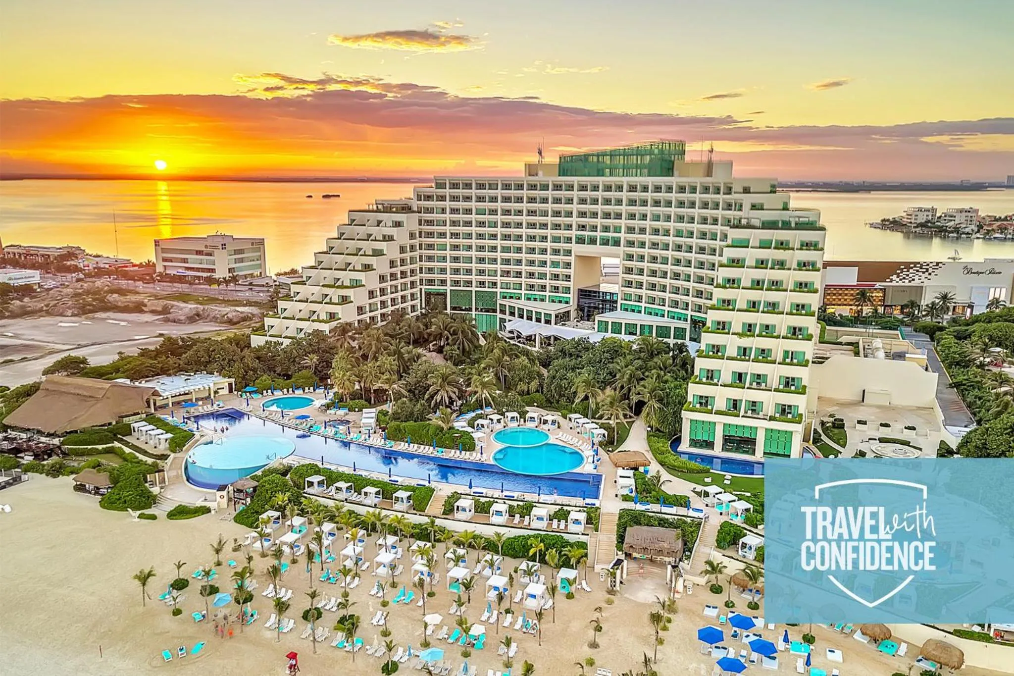 Bird's eye view in Live Aqua Cancun - Adults Only - All-Inclusive