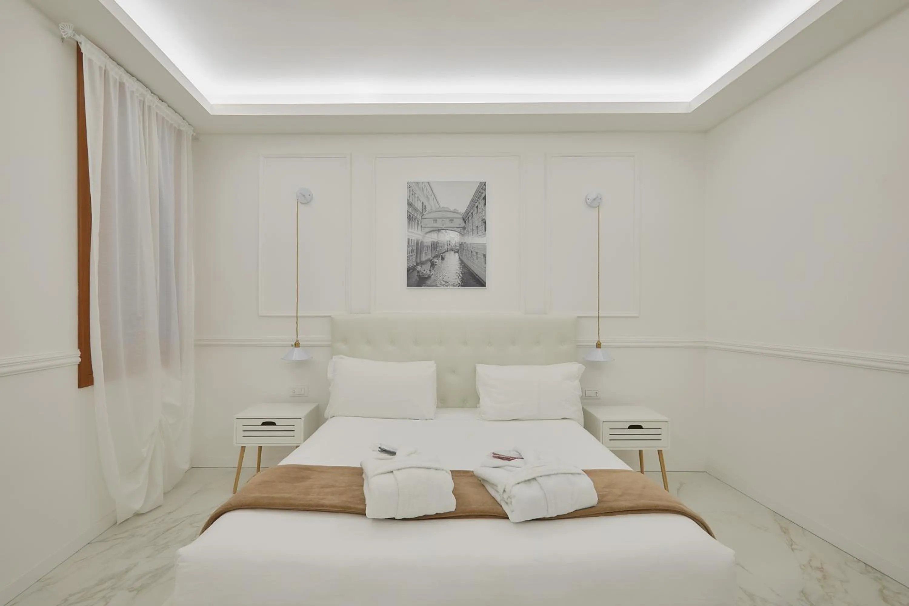 Bedroom, Bed in San Marco Suite 755