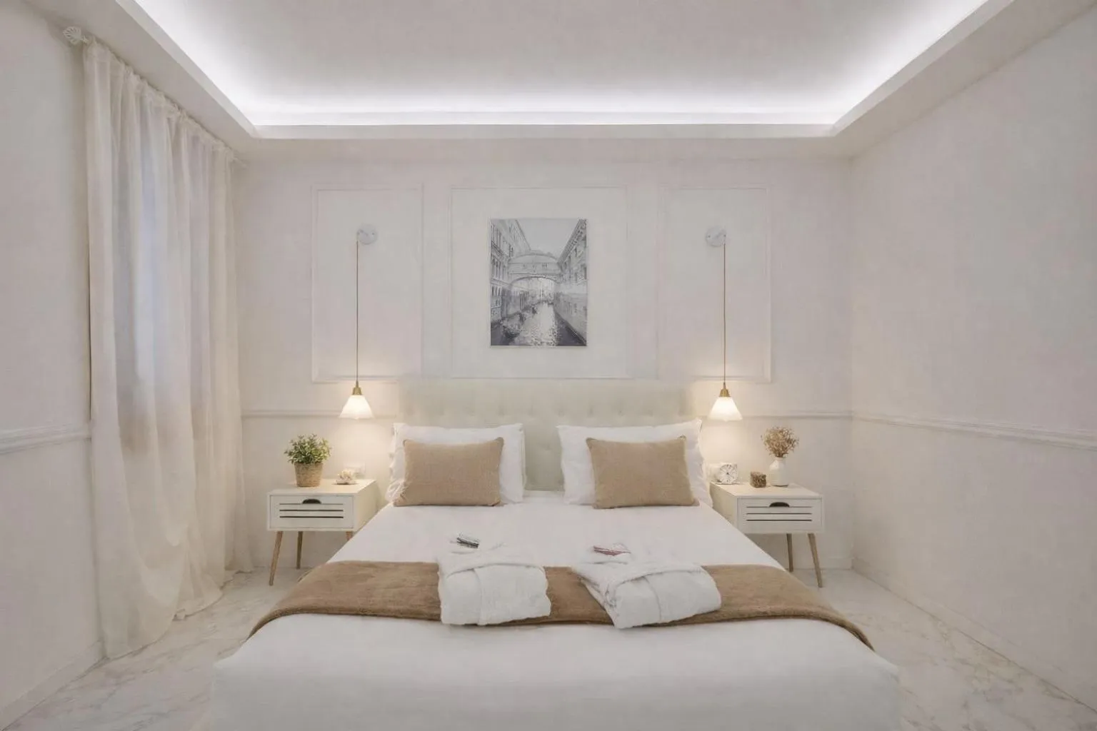 Bedroom, Bed in San Marco Suite 755