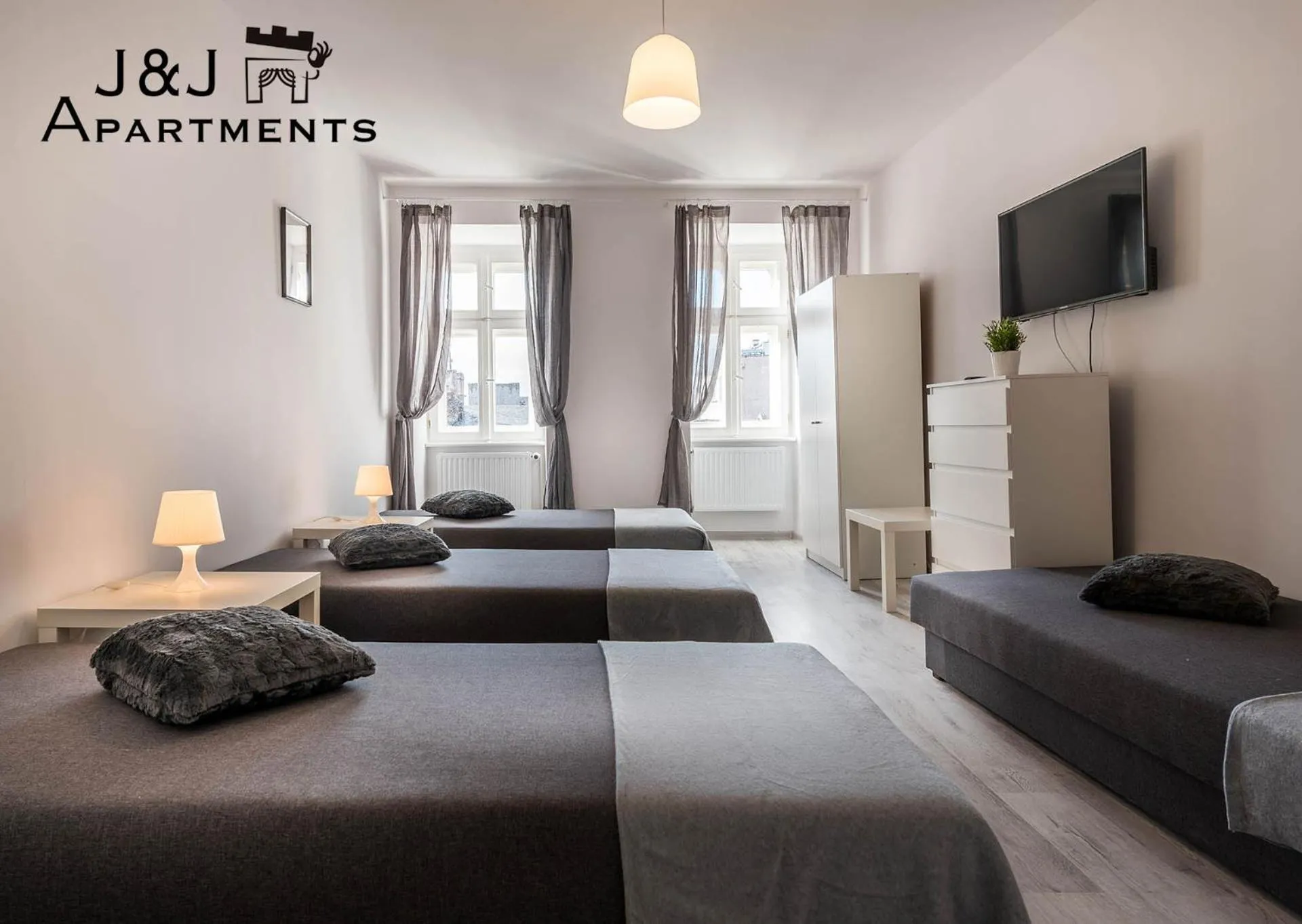 Bed in J&J Apartments Łazienna 30 - 12