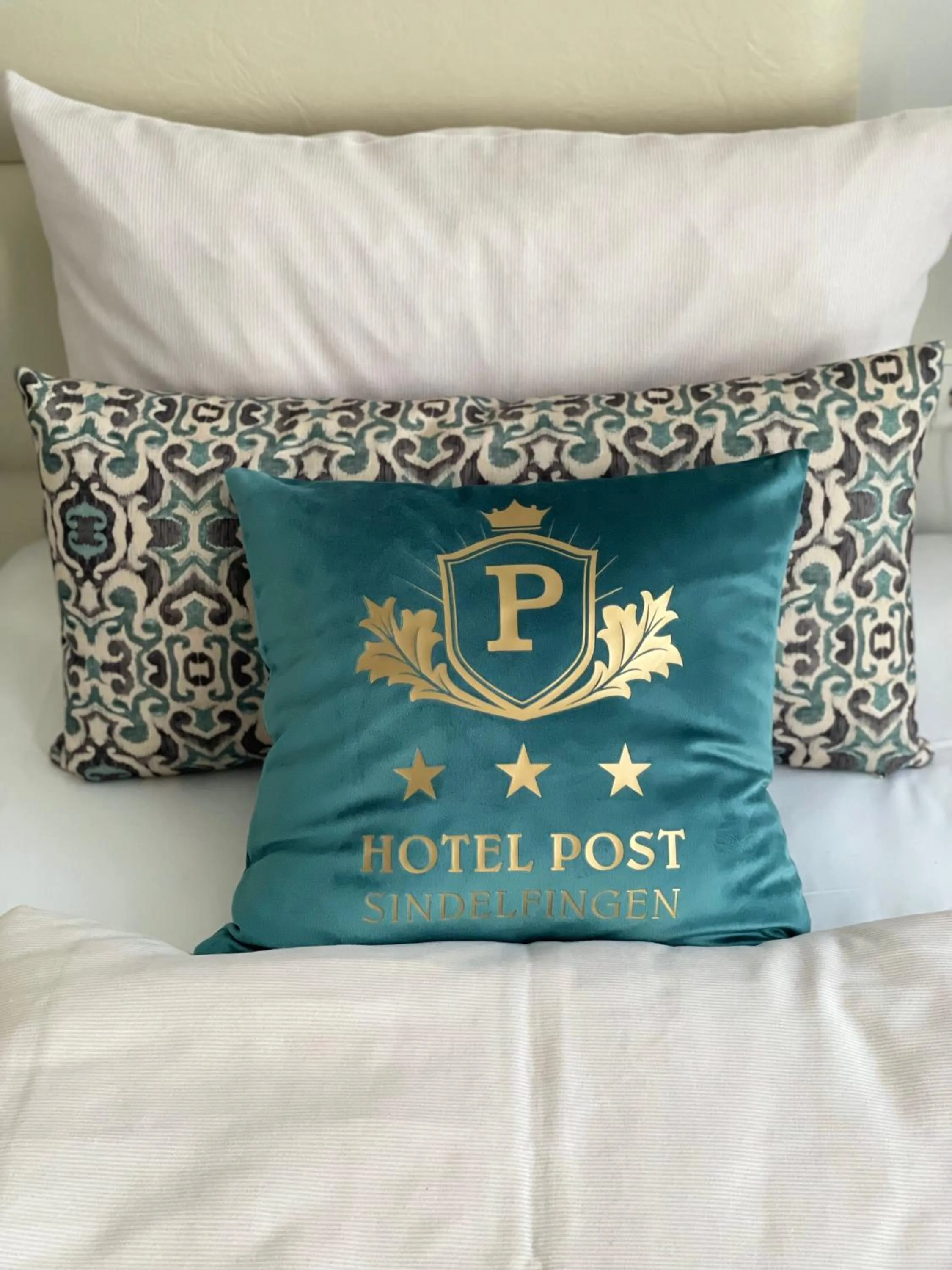 Bed in Hotel Post Sindelfingen