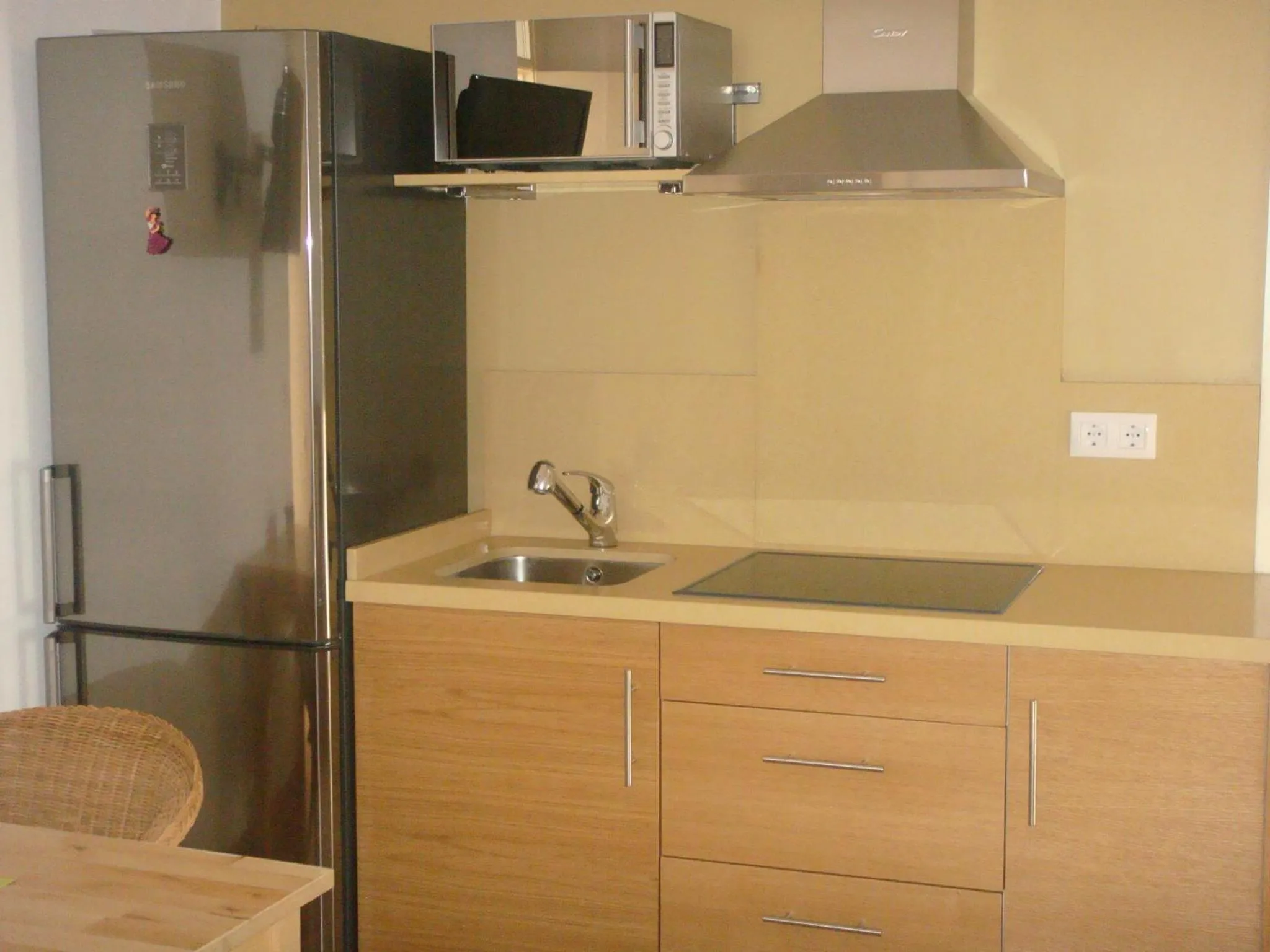Kitchen or kitchenette in Life Apartments Quintana