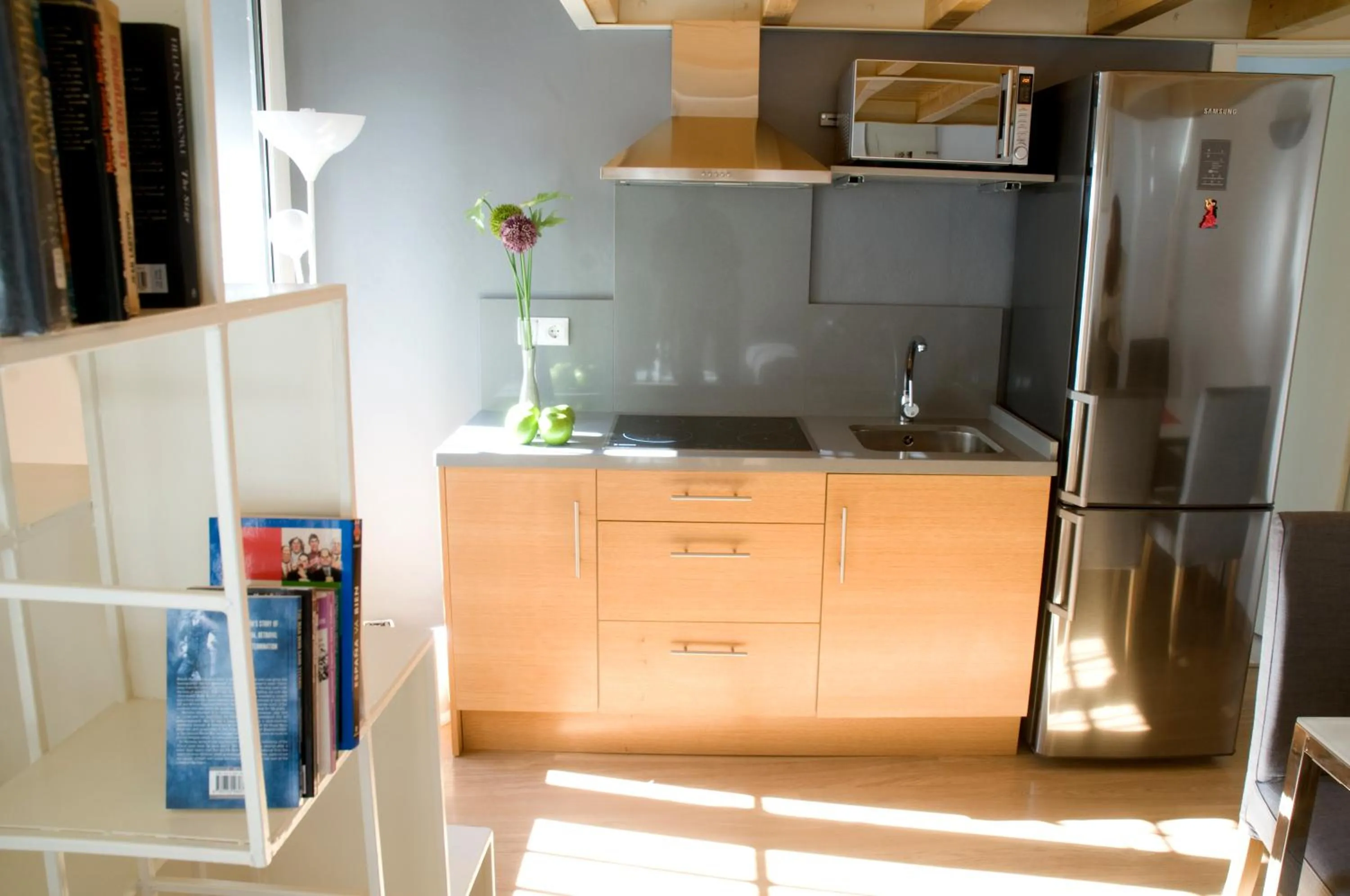 Kitchen or kitchenette in Life Apartments Quintana