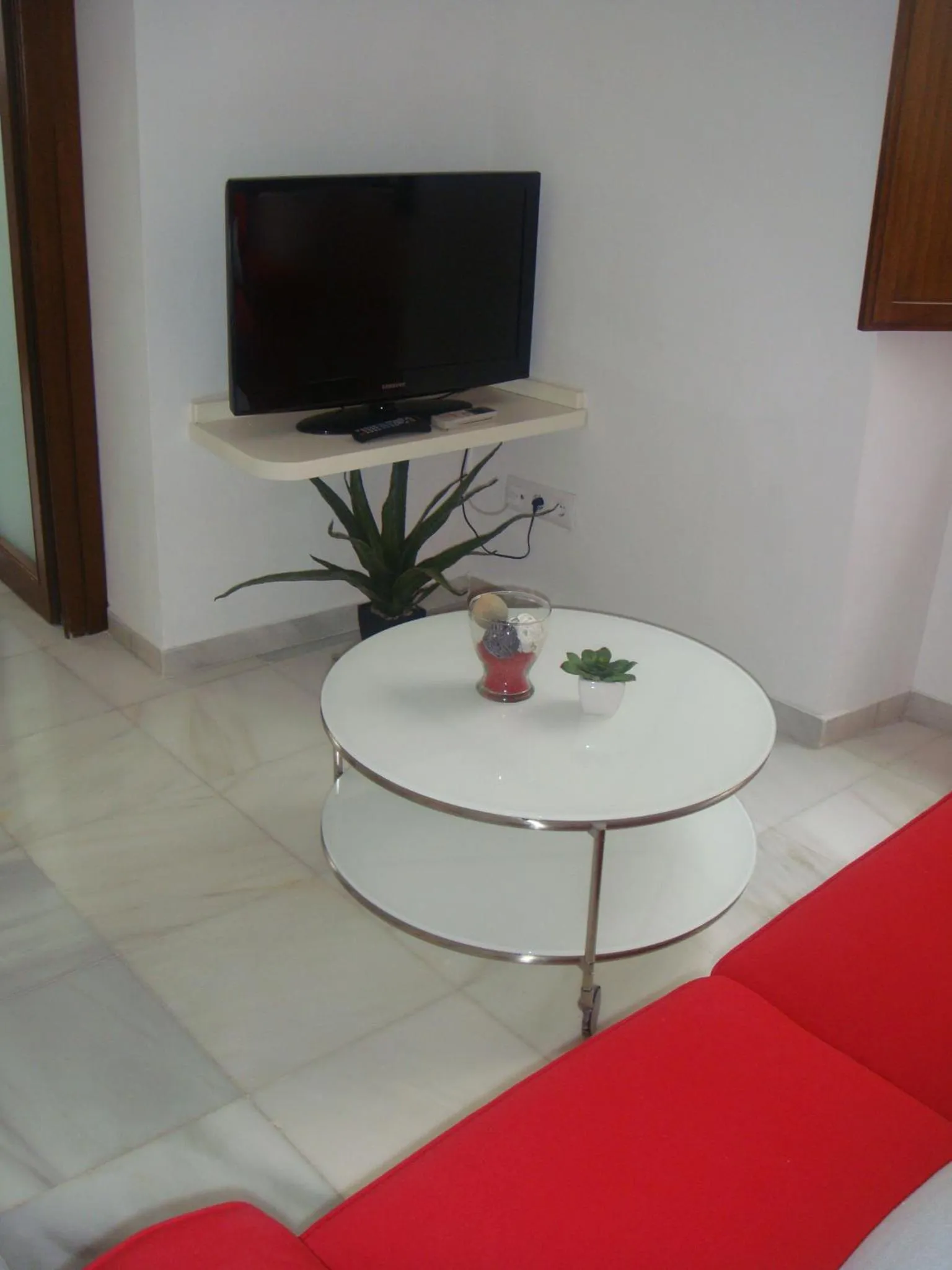 Seating area in Life Apartments Quintana