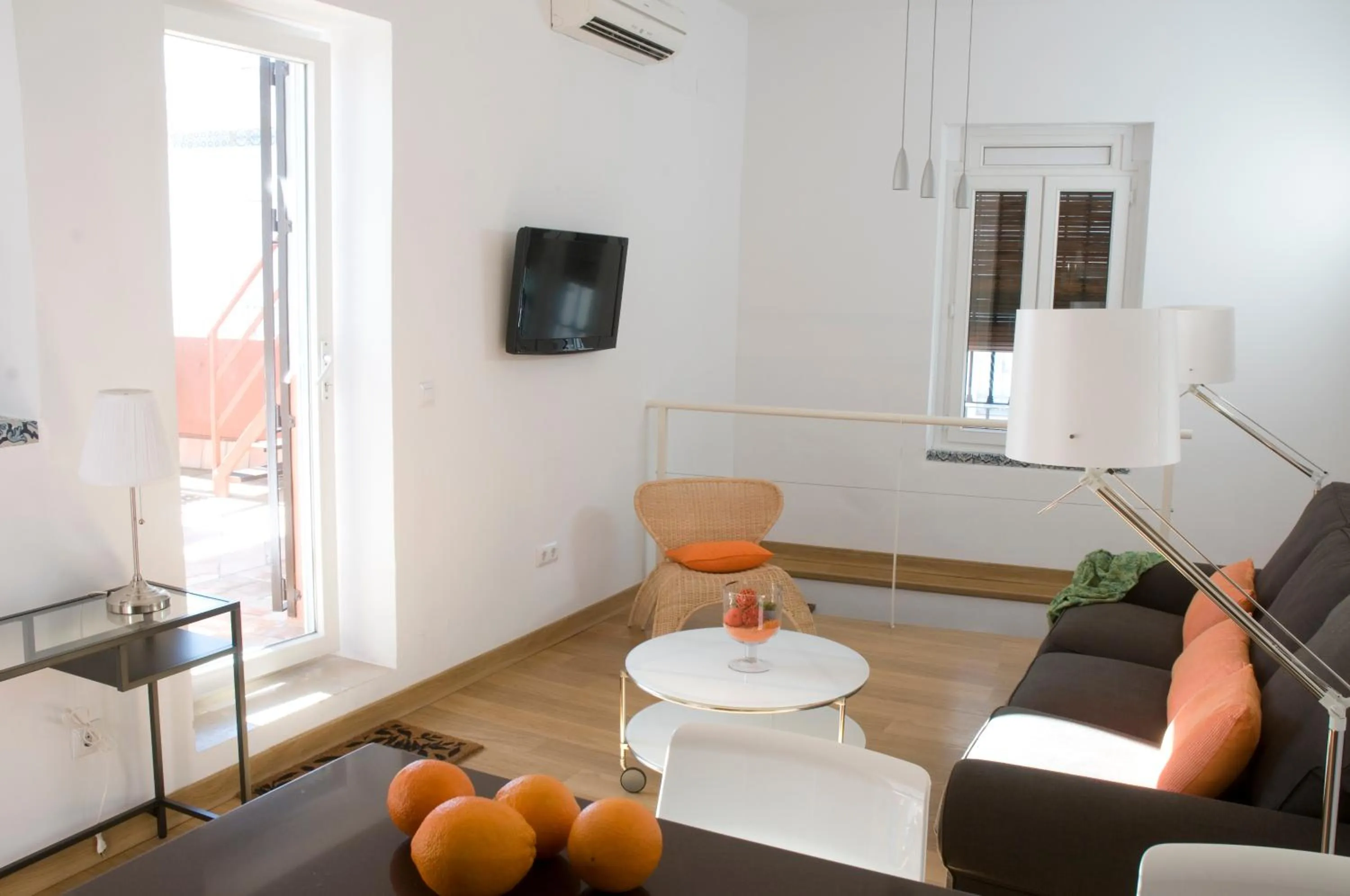 Seating area in Life Apartments Quintana