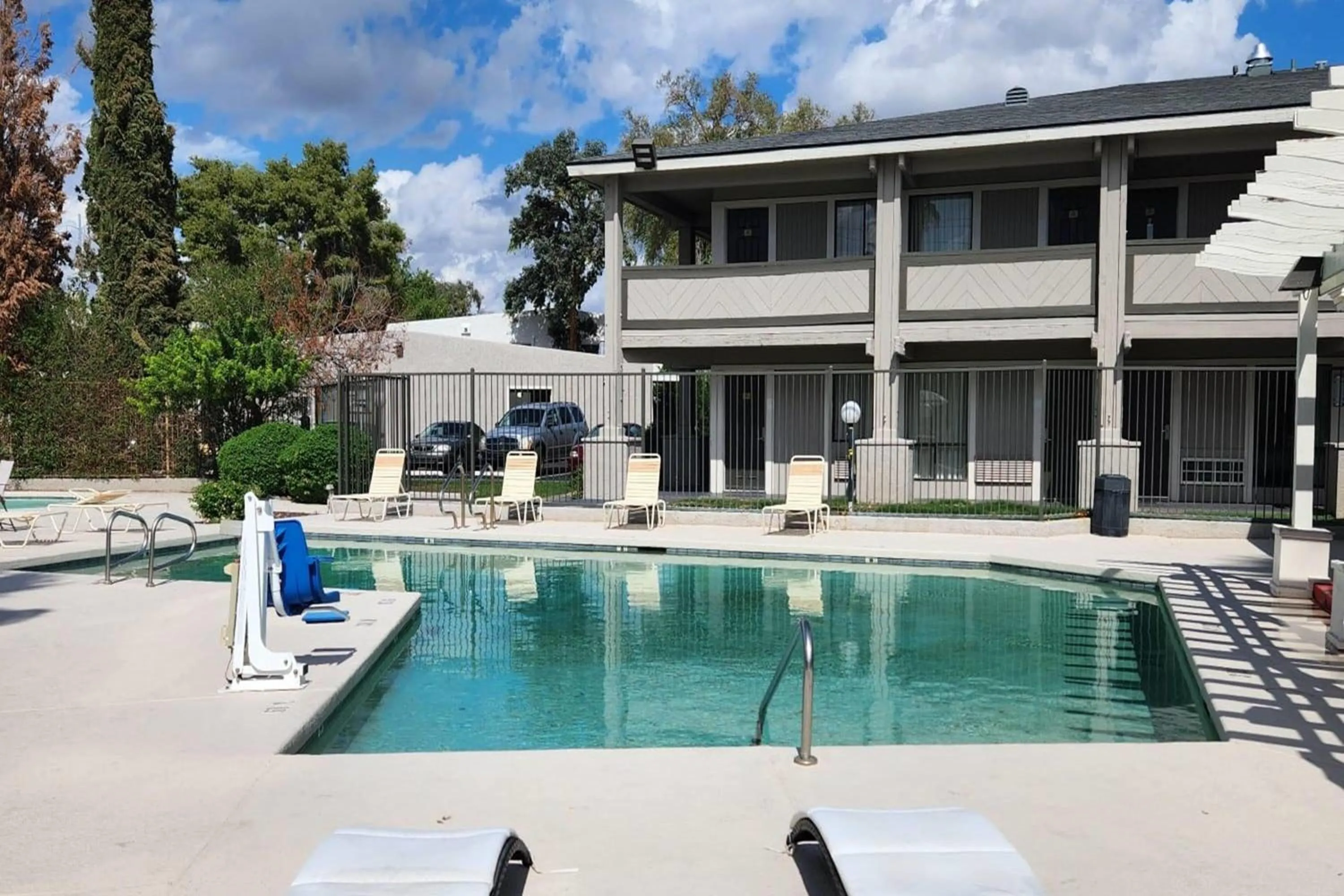 Pool view in Travelodge by Wyndham Phoenix North