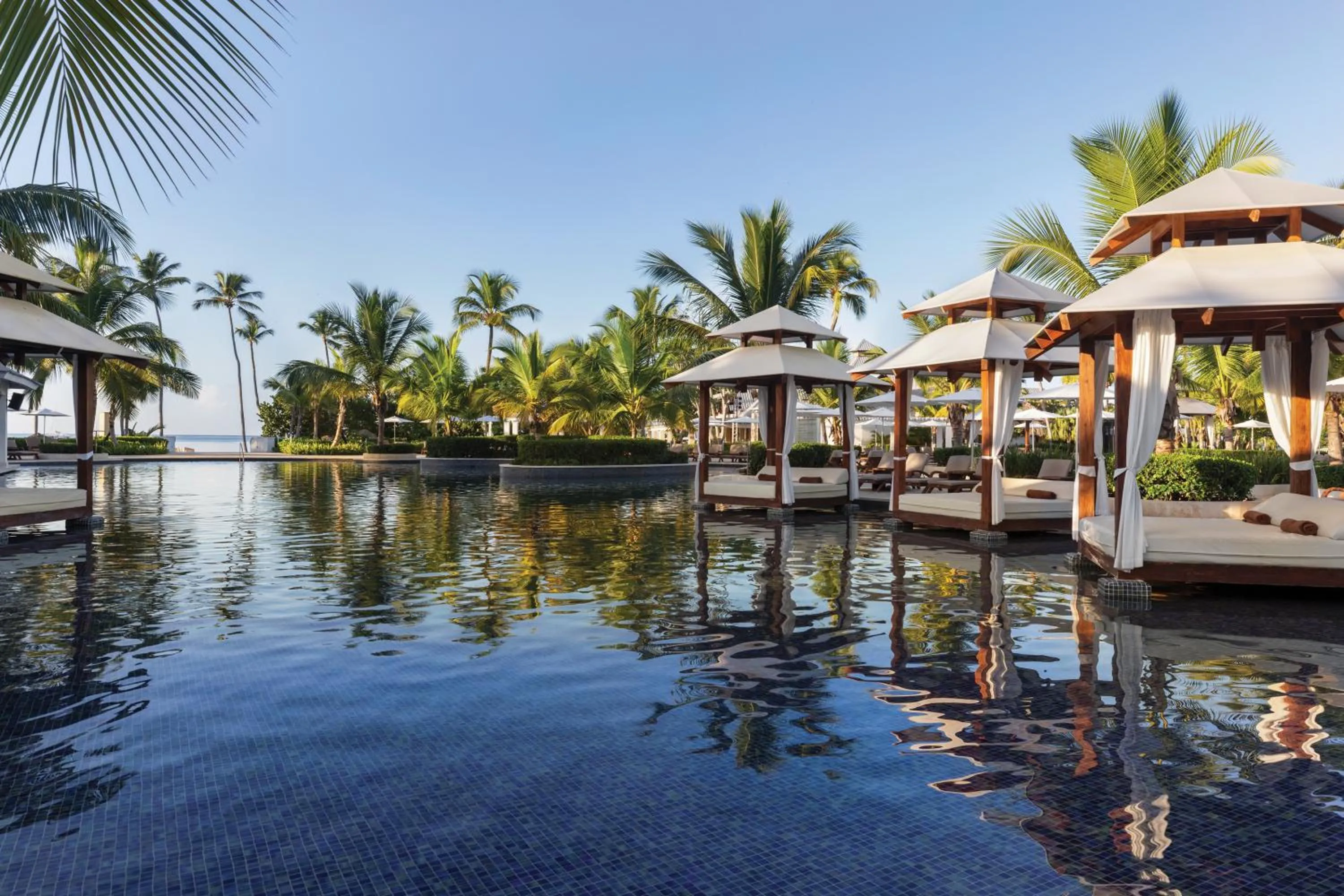Pool view in Hilton La Romana All-Inclusive Family Resort