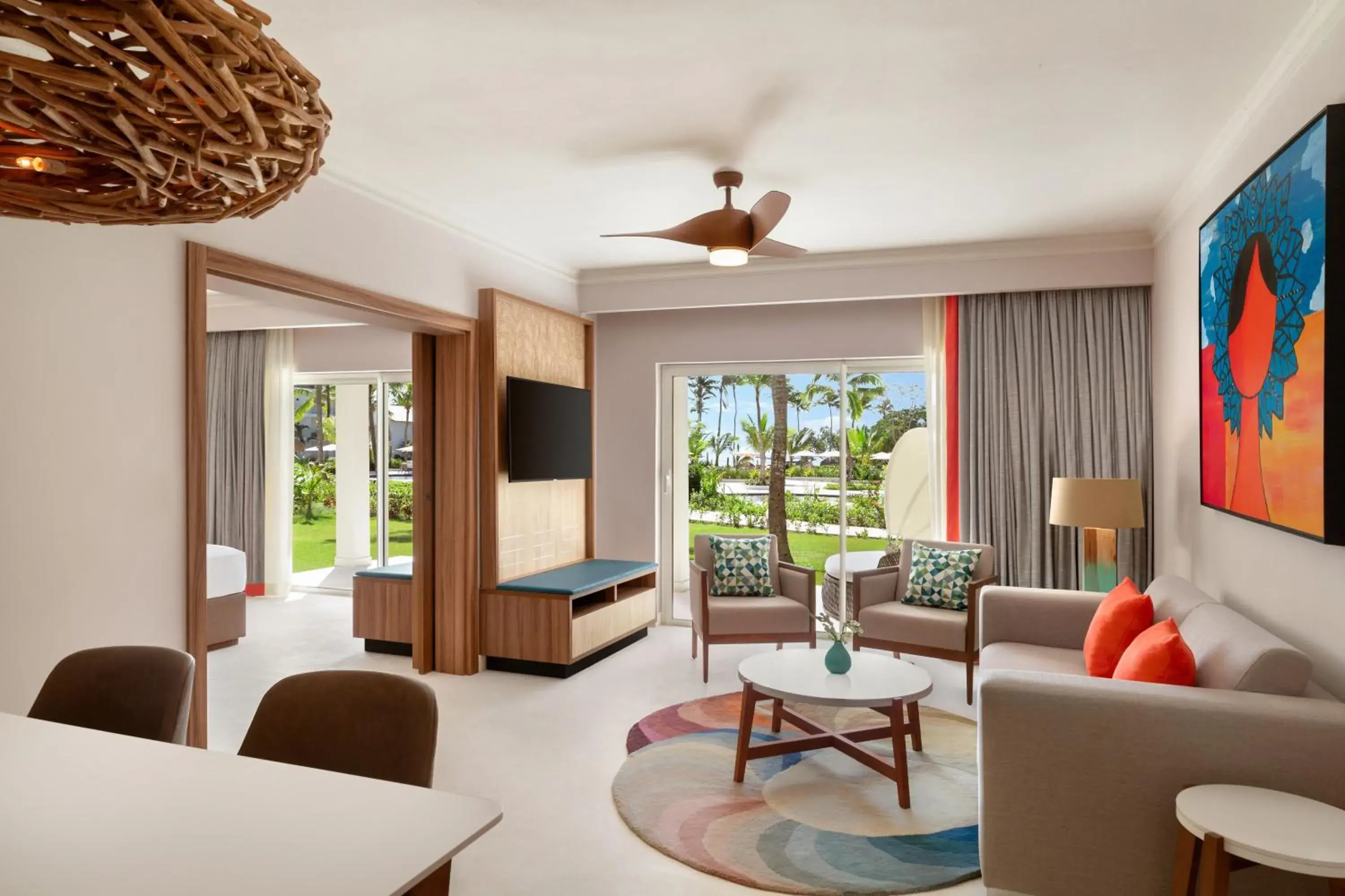 Preferred Club Suite Garden View - single occupancy - 1 King in Dreams La Romana All-Inclusive Resort & Spa Preferred Club Suite Garden View - single occupancy - 1 King in Dreams La Romana All-Inclusive Resort & Spa