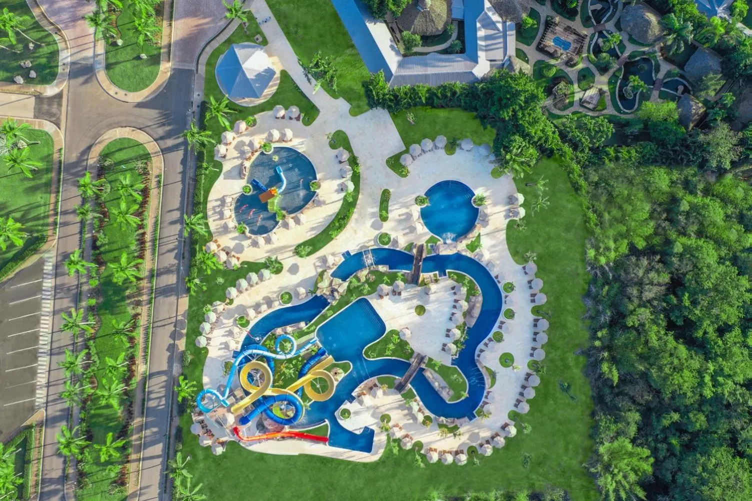 Aqua park in Hilton La Romana All-Inclusive Family Resort