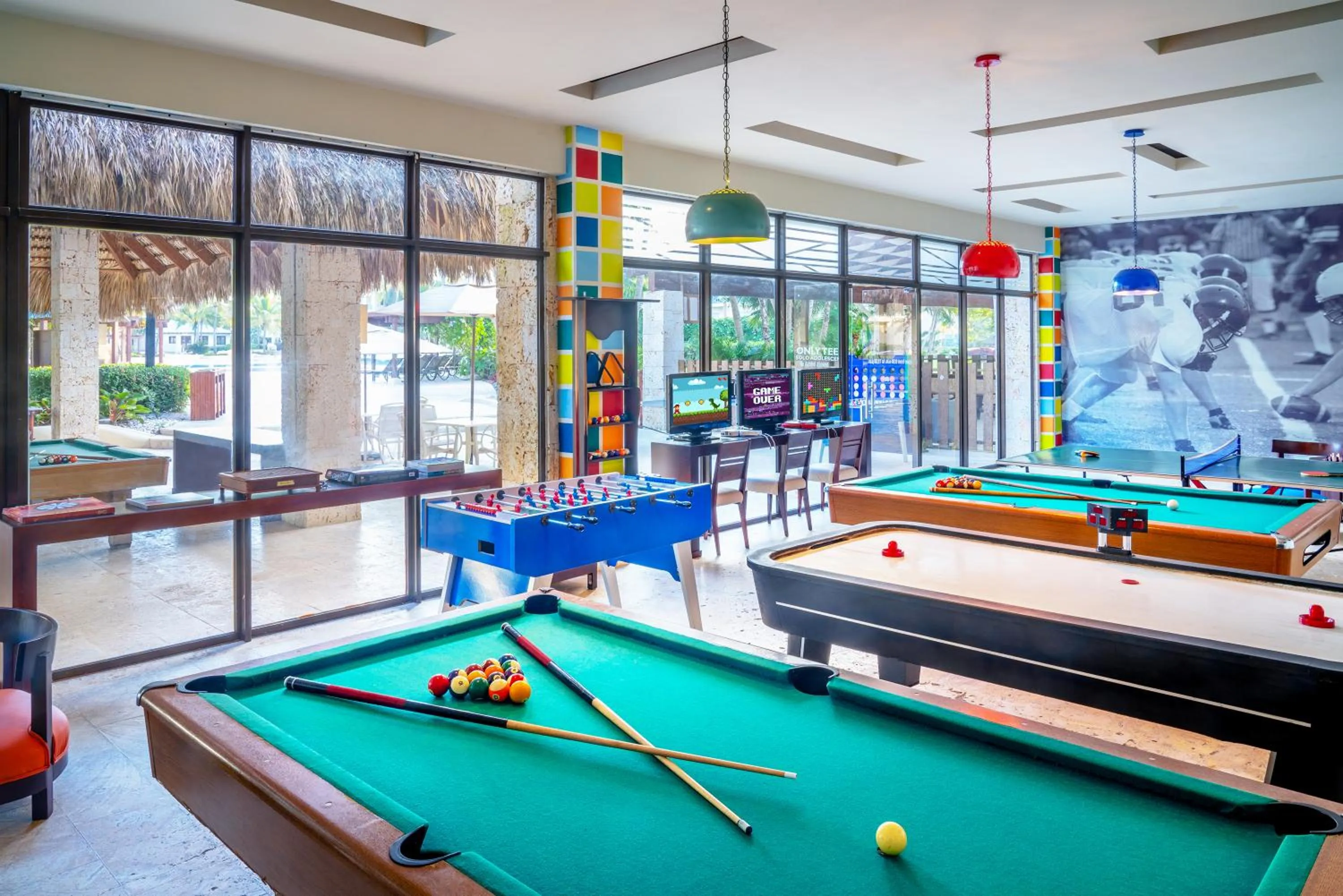 Billiard in Hilton La Romana All-Inclusive Family Resort