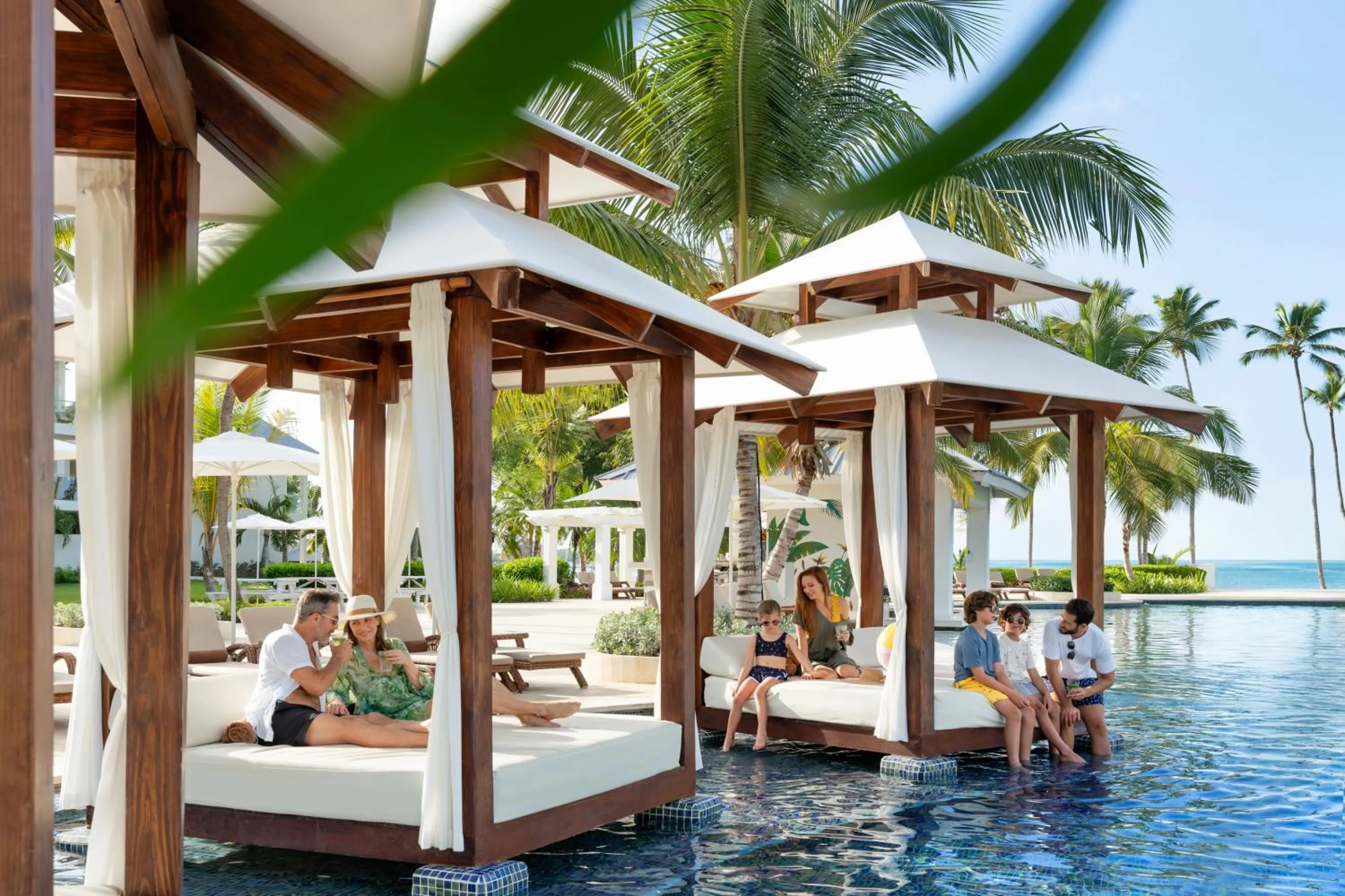 Swimming pool in Hilton La Romana All-Inclusive Family Resort