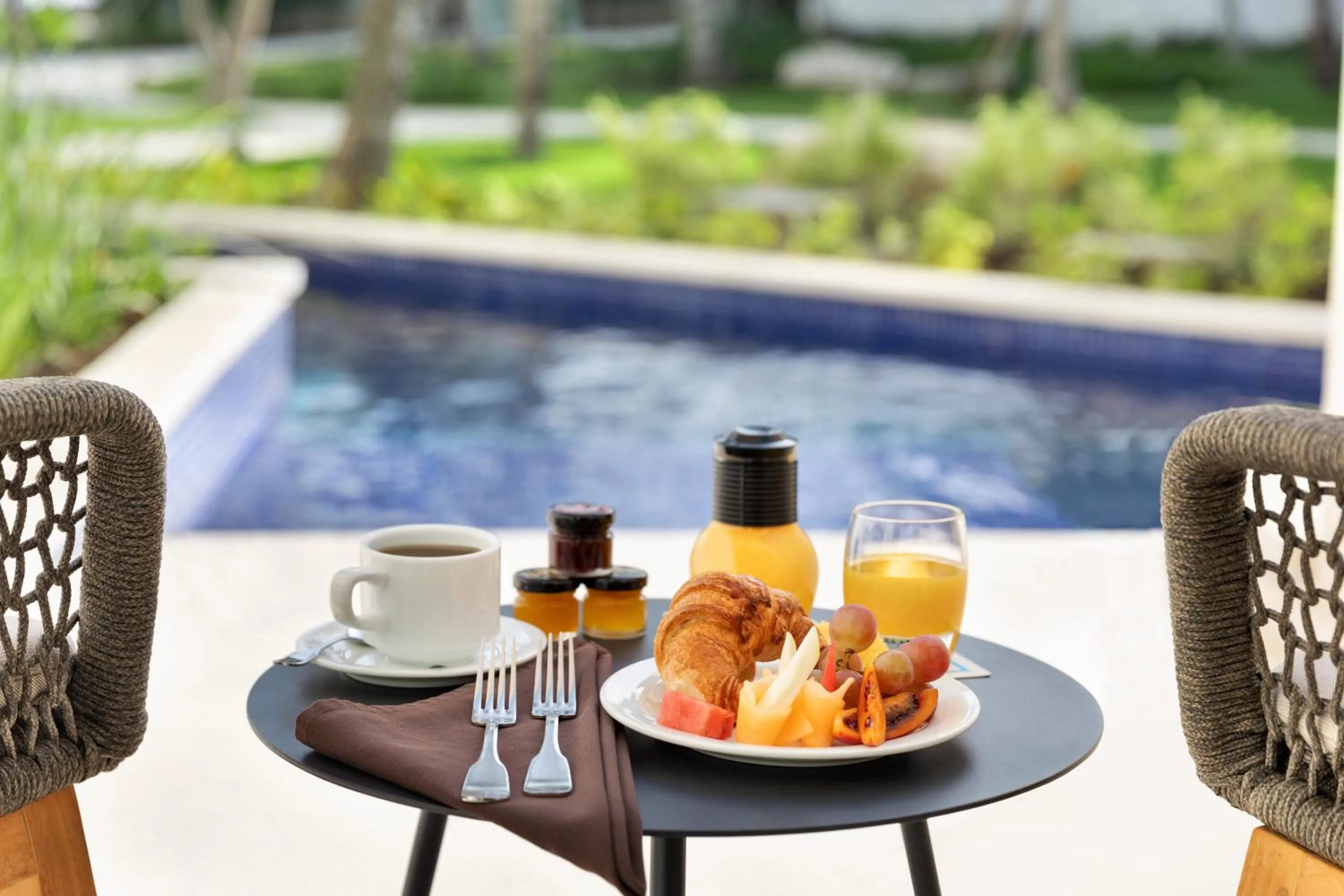 Patio in Secrets La Romana All-Inclusive Adult Only Resort & Spa