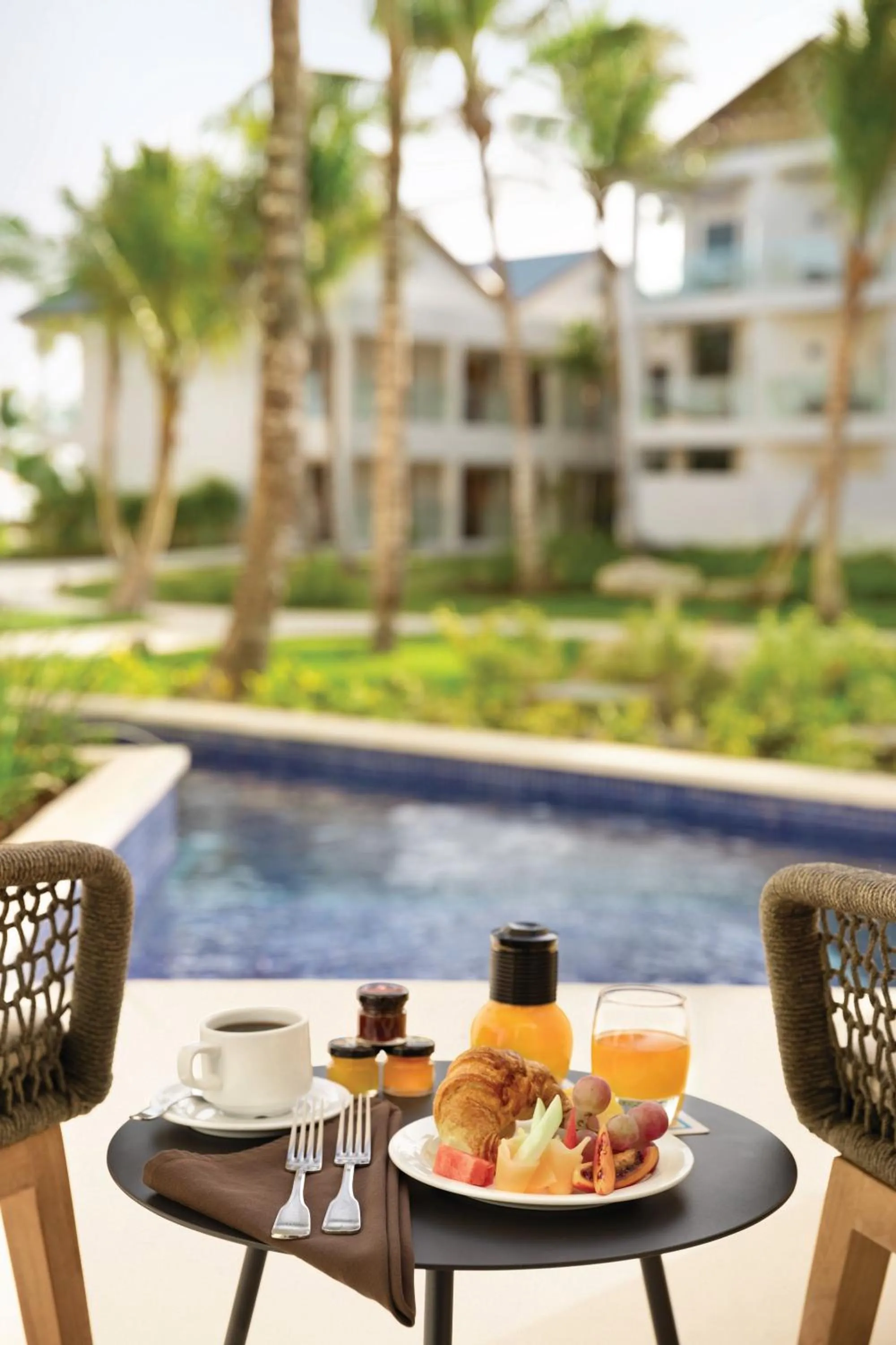 Patio in Secrets La Romana All-Inclusive Adult Only Resort & Spa