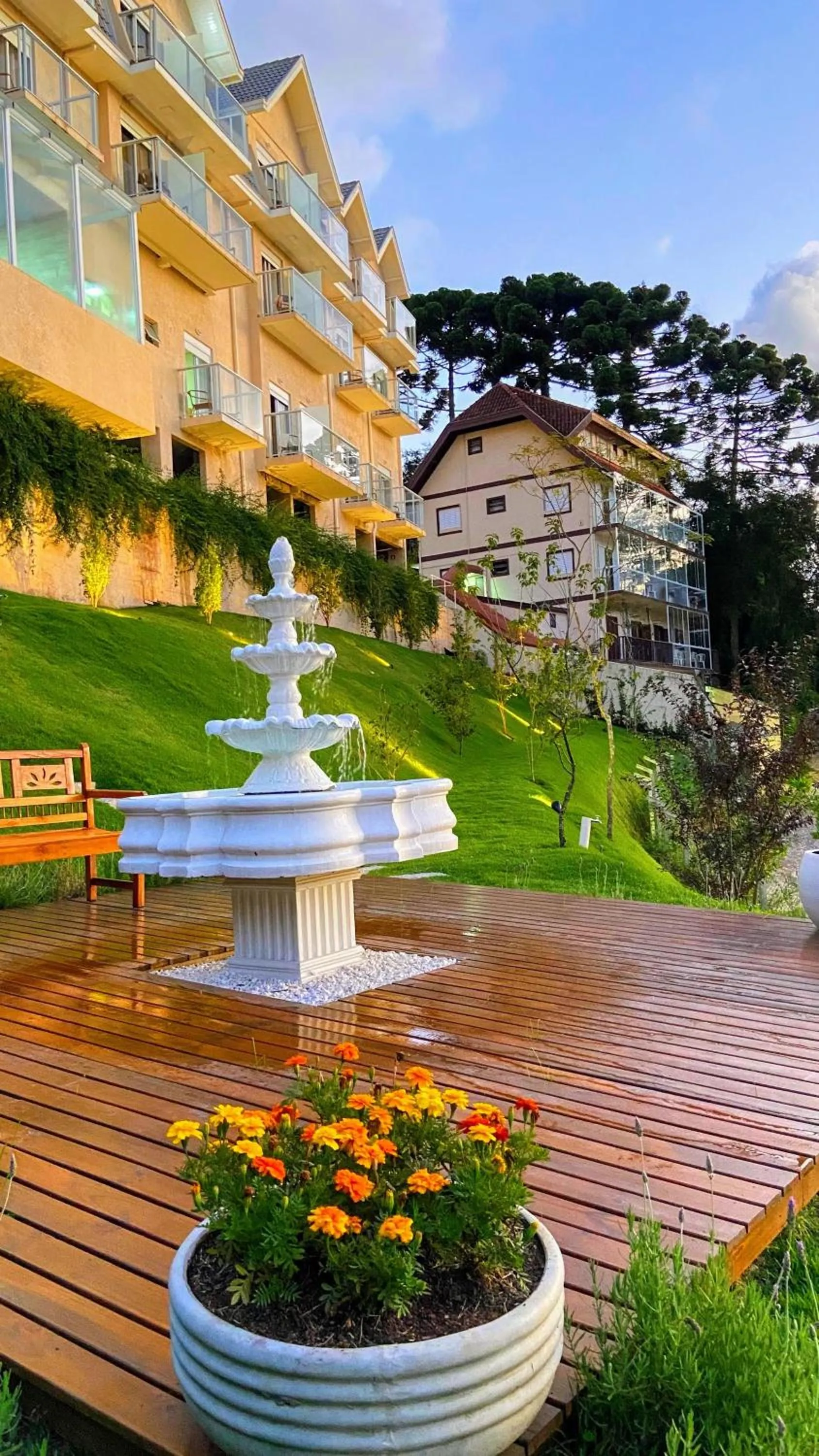 Property building in Kaliman Pousada Campos do Jordão