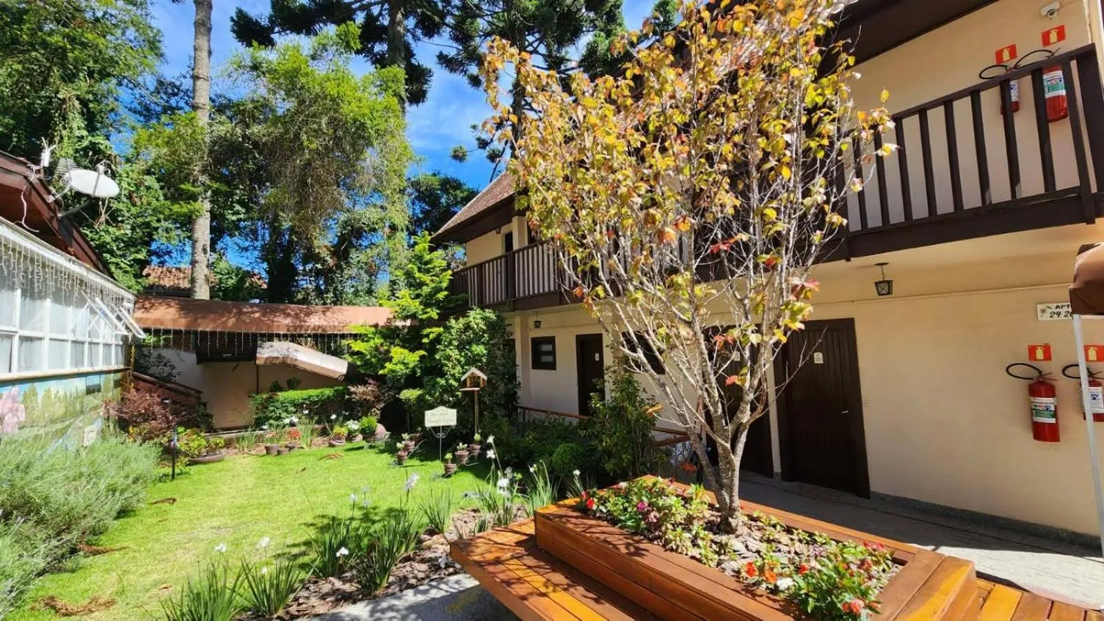 Property building in Kaliman Pousada Campos do Jordão