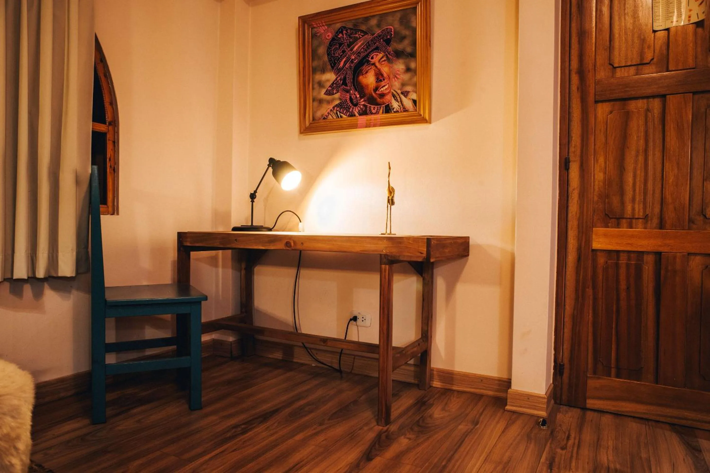 Seating area in Selina Huaraz