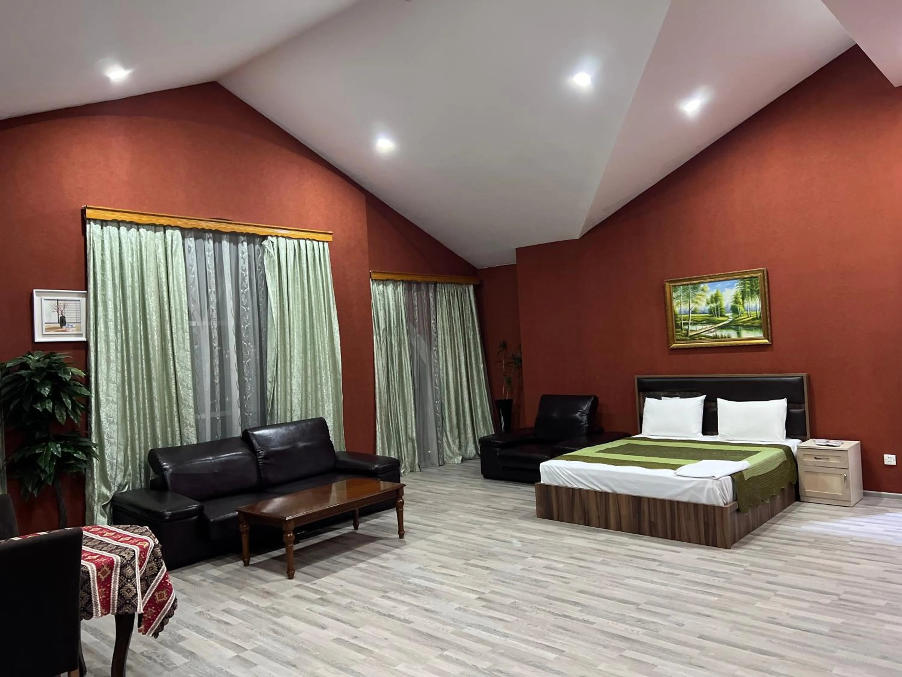 View (from property/room), Bed in AEF Hotel