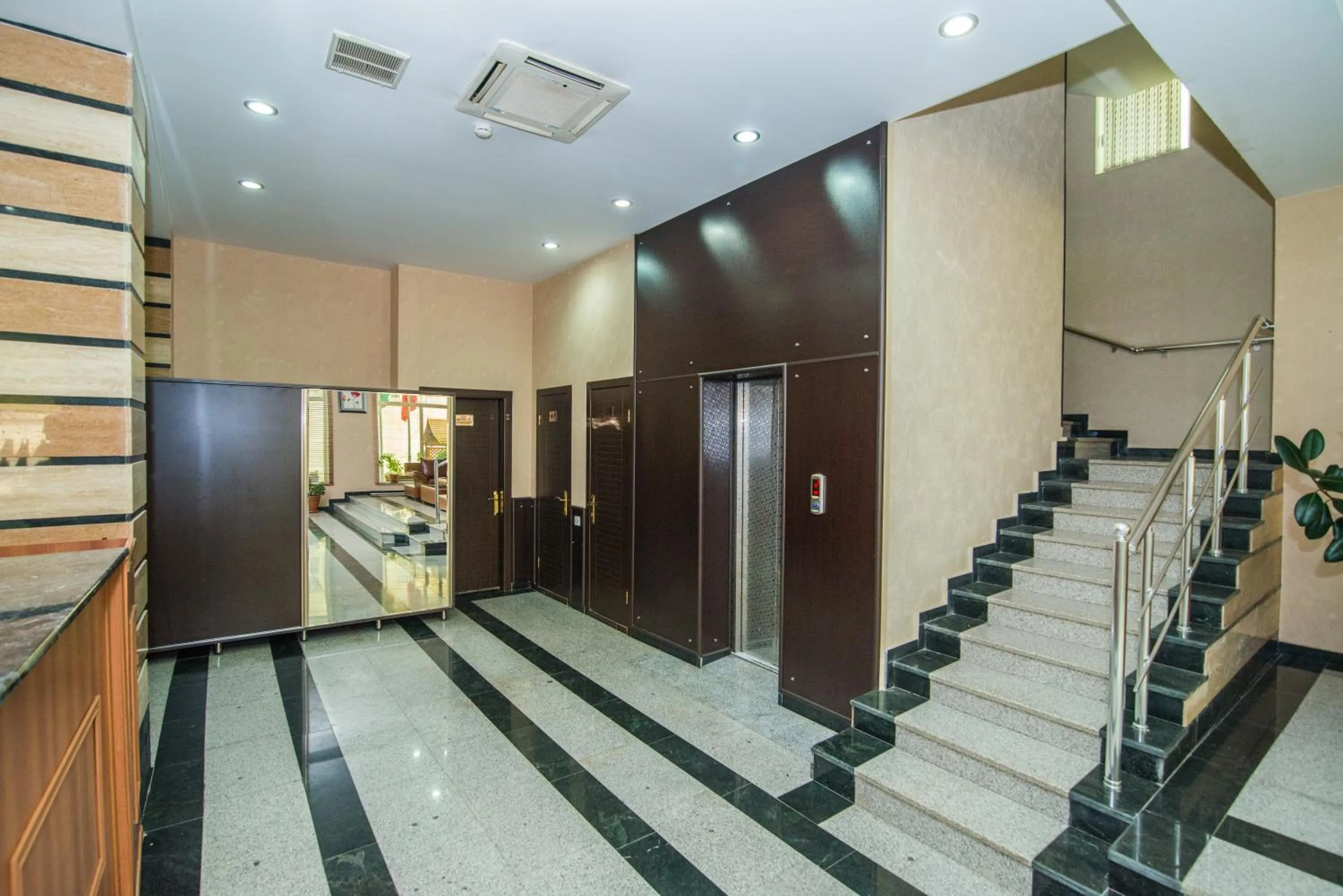 elevator in AEF Hotel