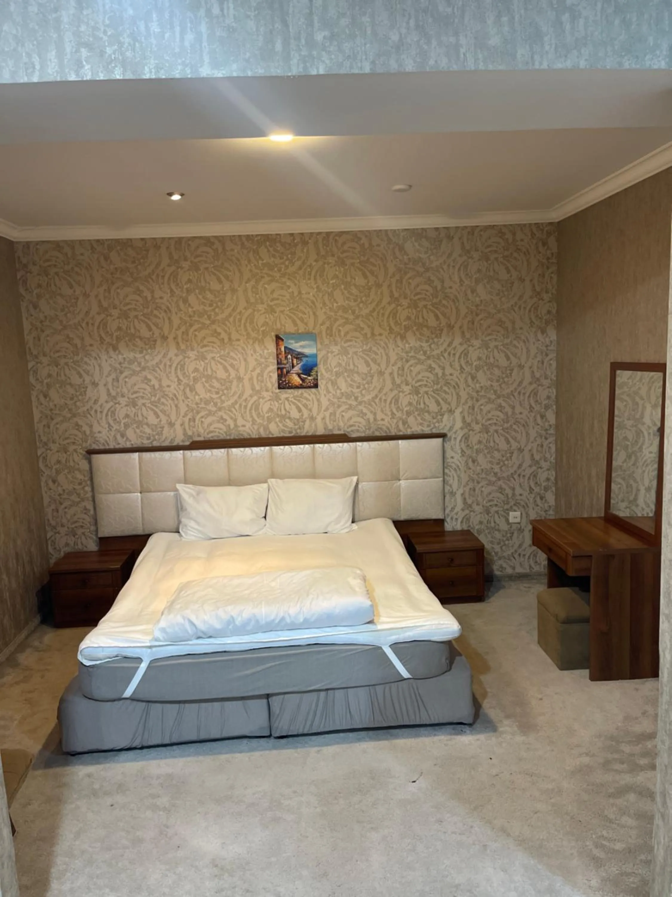 Bed in Abu Arena Hall