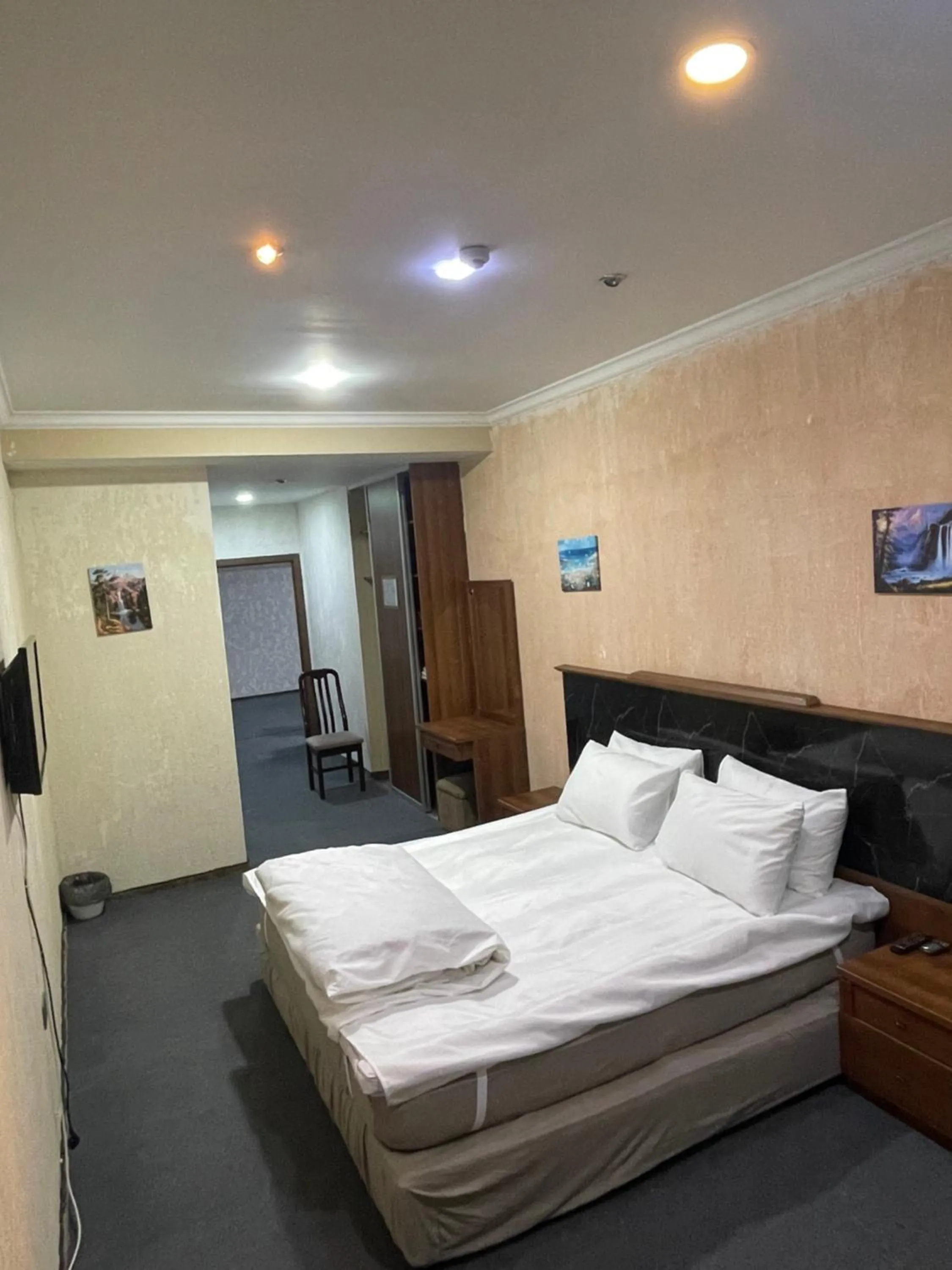 Bed in Abu Arena Hall