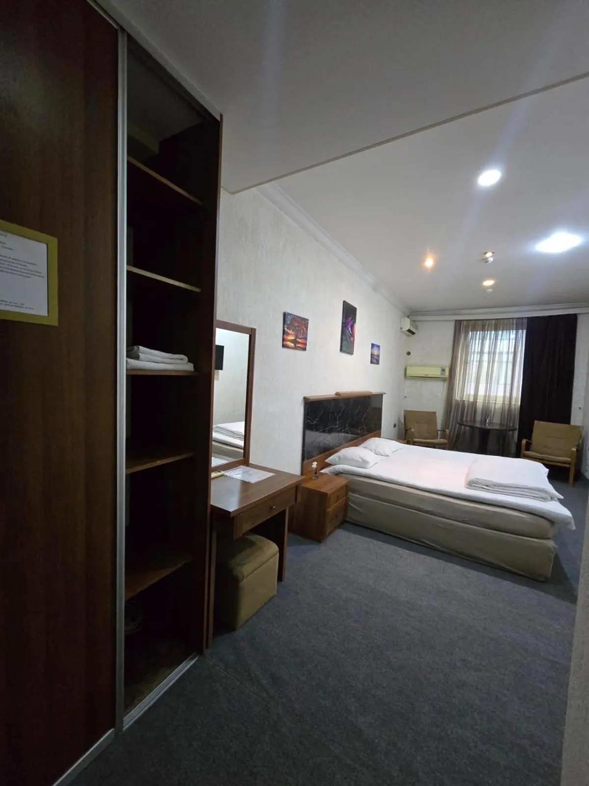 Bed in Abu Arena Hall