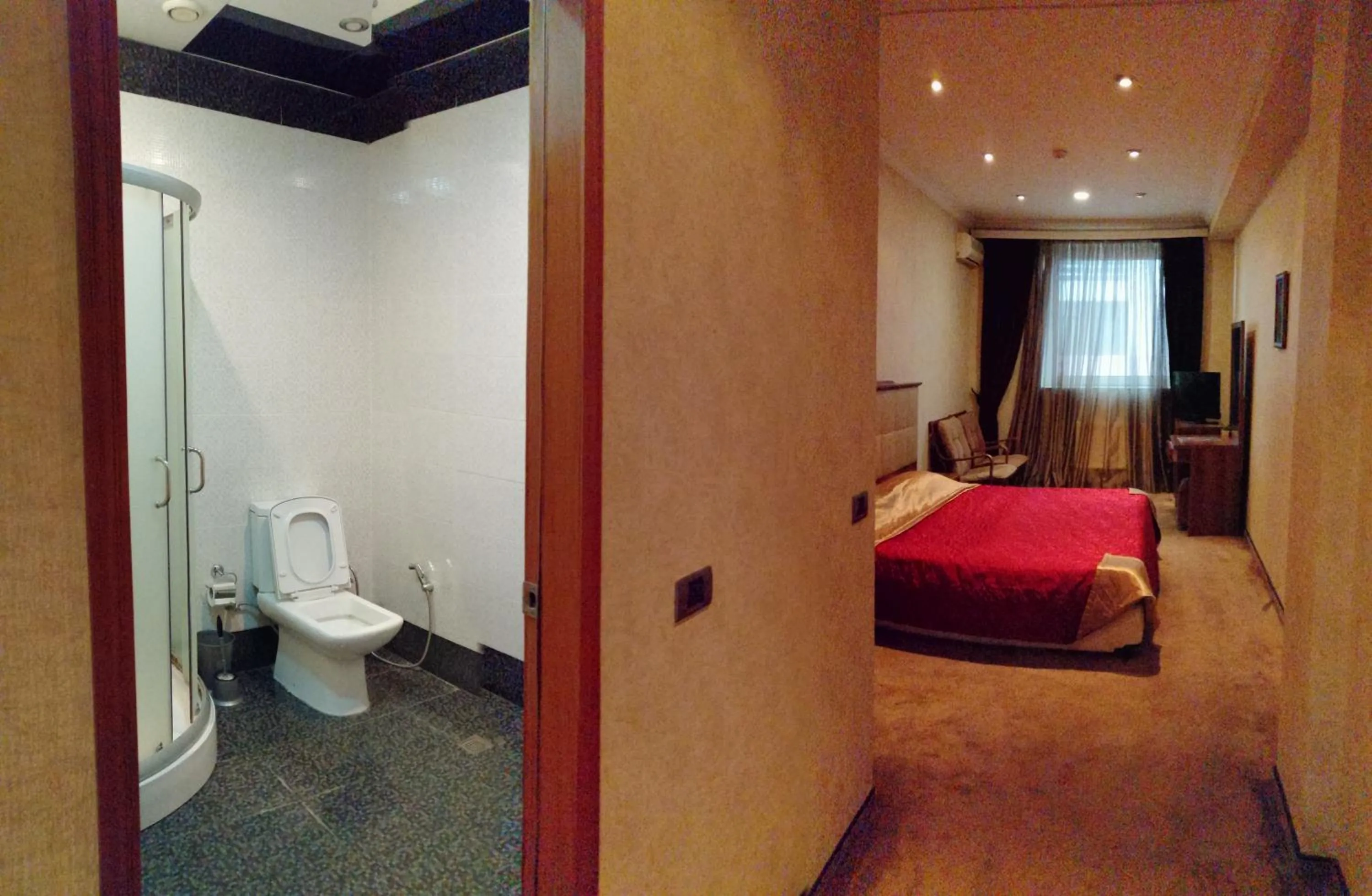 Photo of the whole room, Bed in Abu Arena Hall