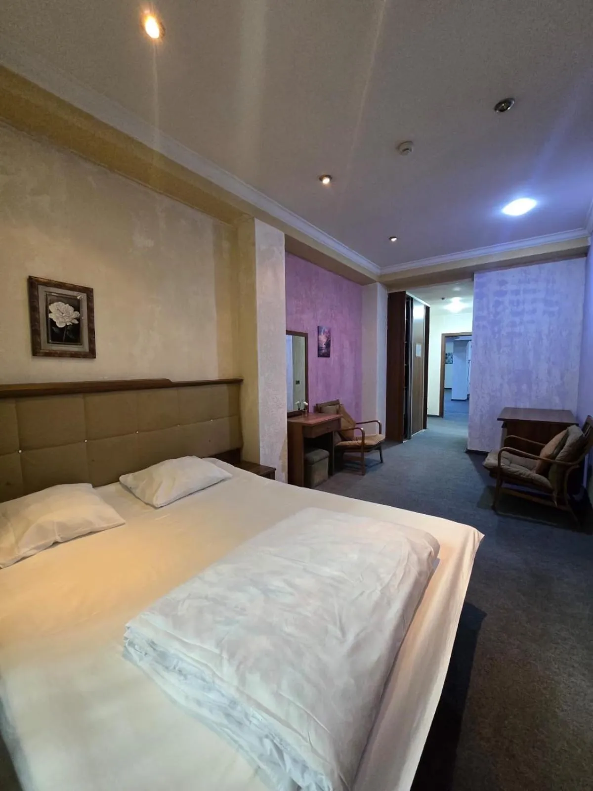 Bed in Abu Arena Hall