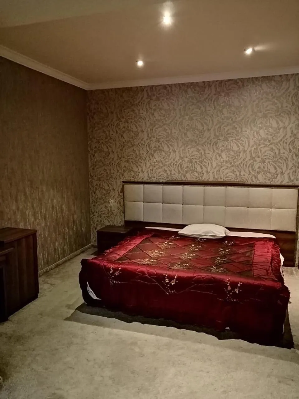 Bed in Abu Arena Hall