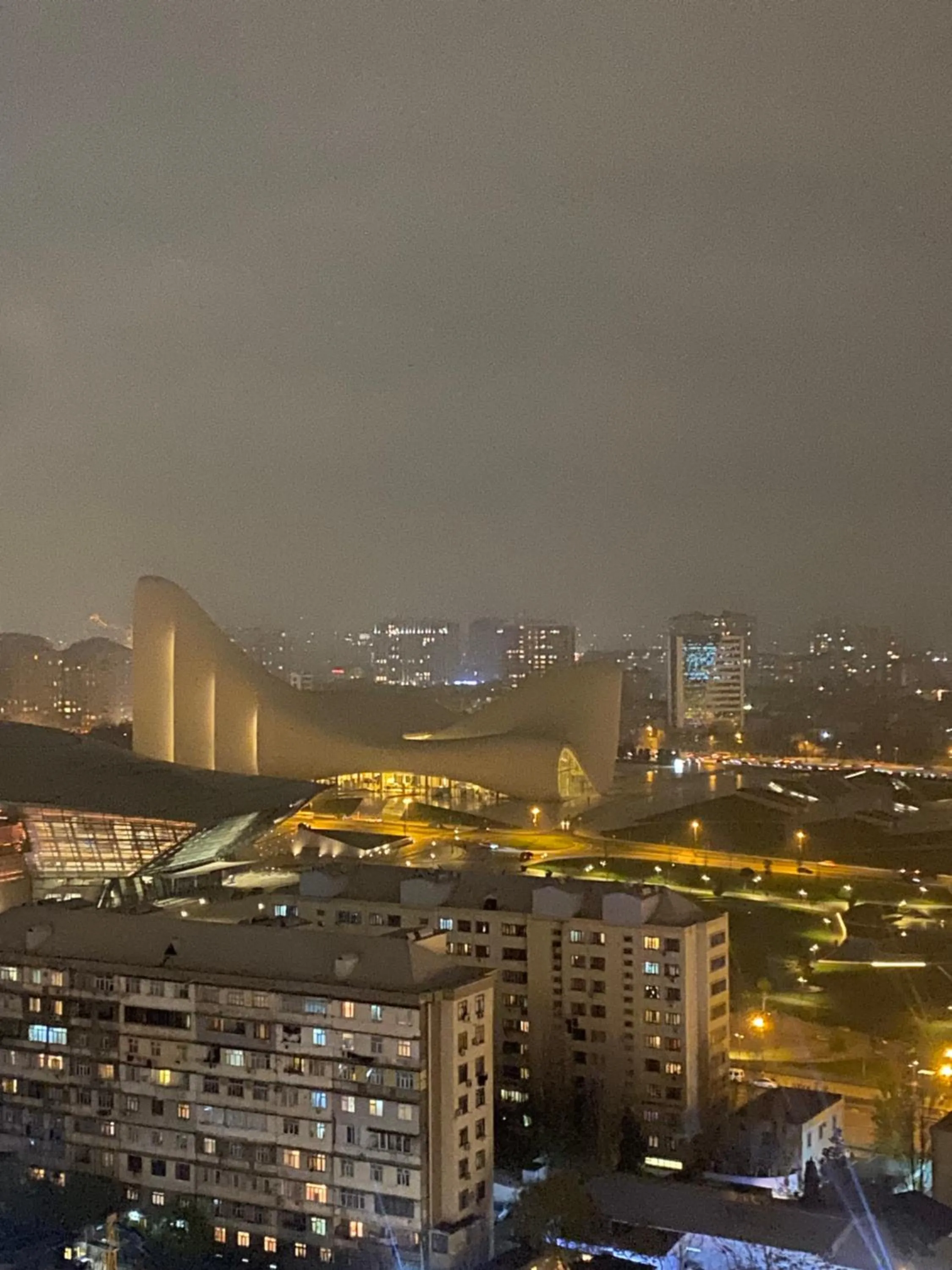 City view in Abu Arena Hall