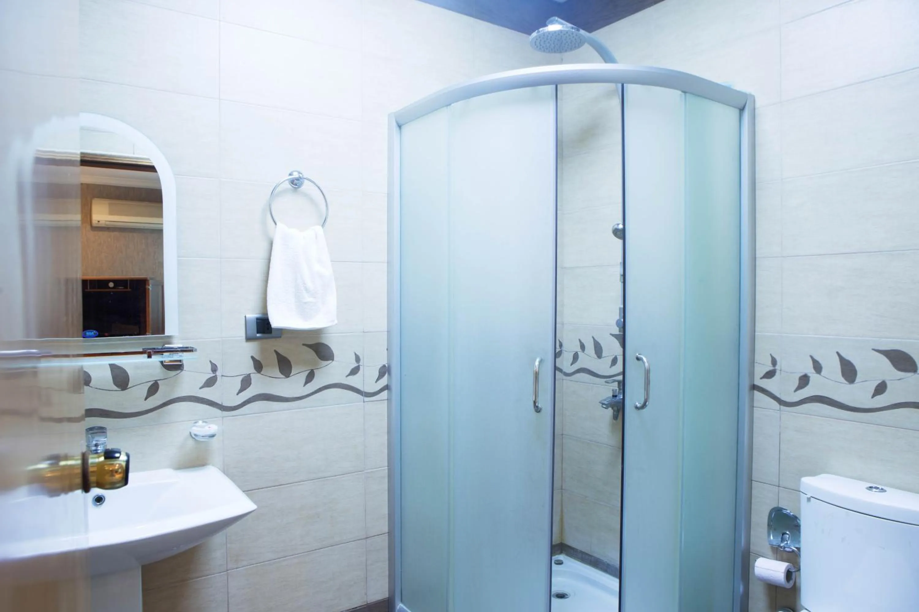 Shower in Abu Arena Hall