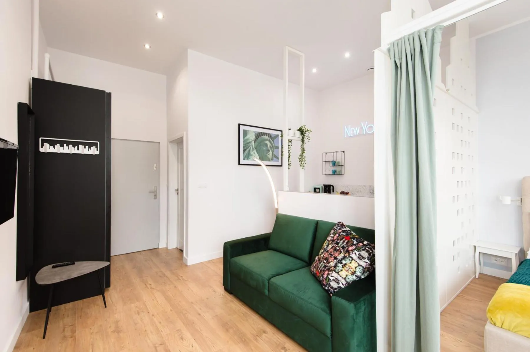 Living room in Bliss Apartments