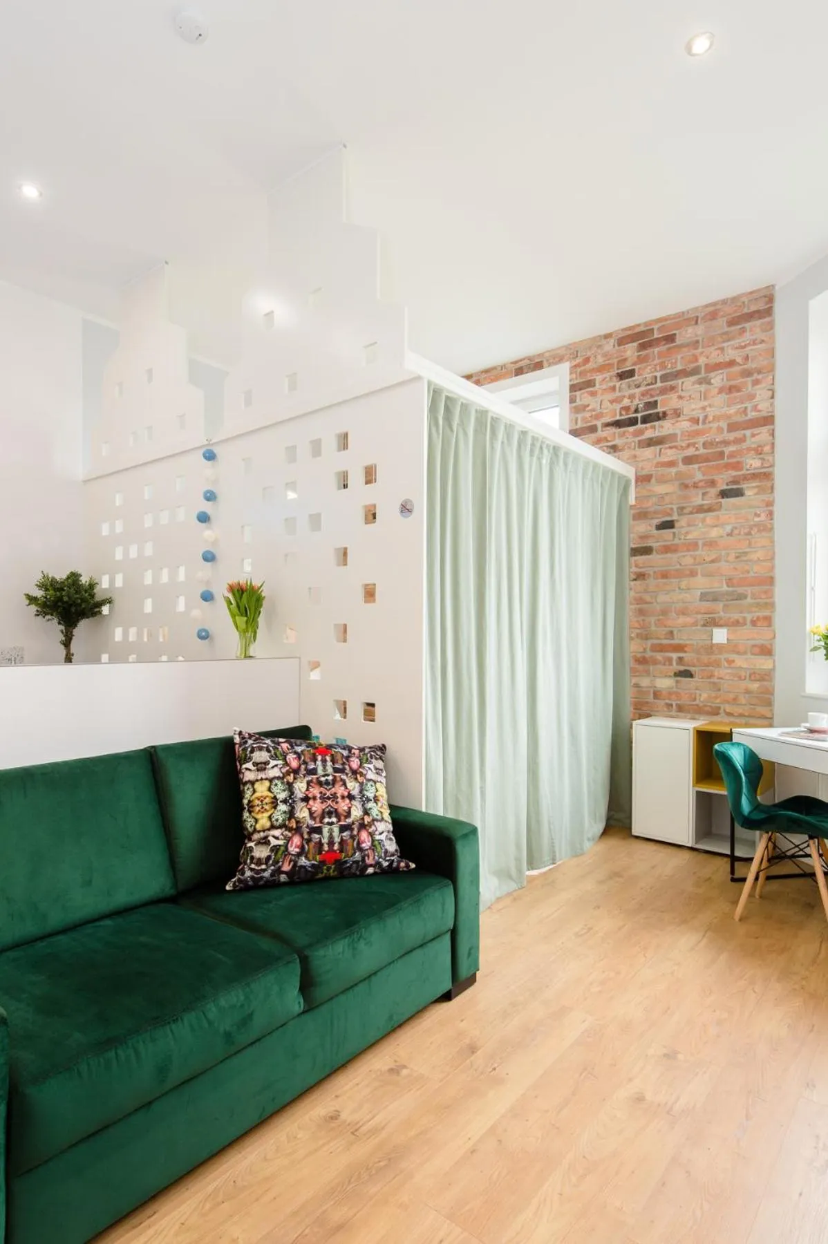 Living room in Bliss Apartments