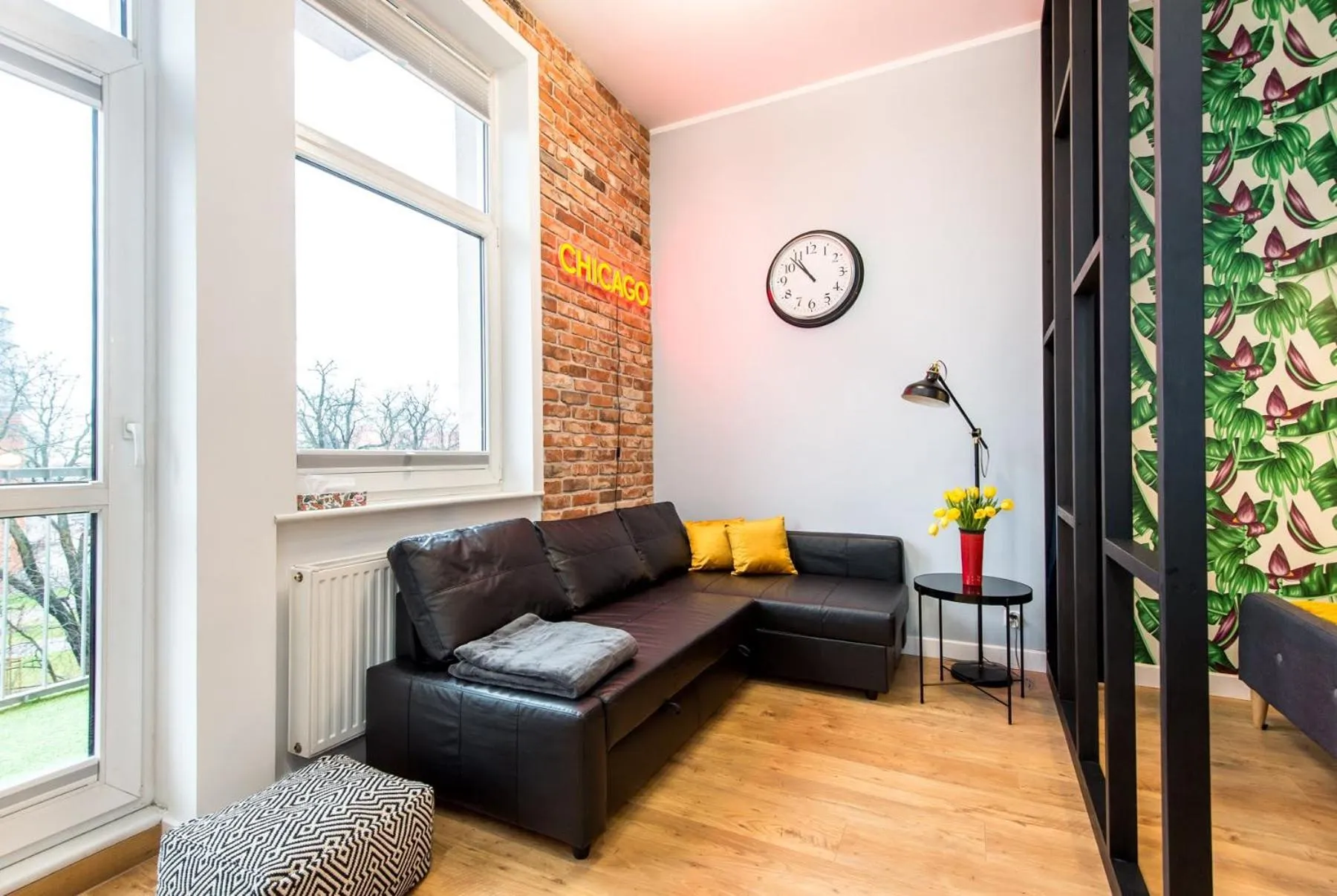 Living room in Bliss Apartments